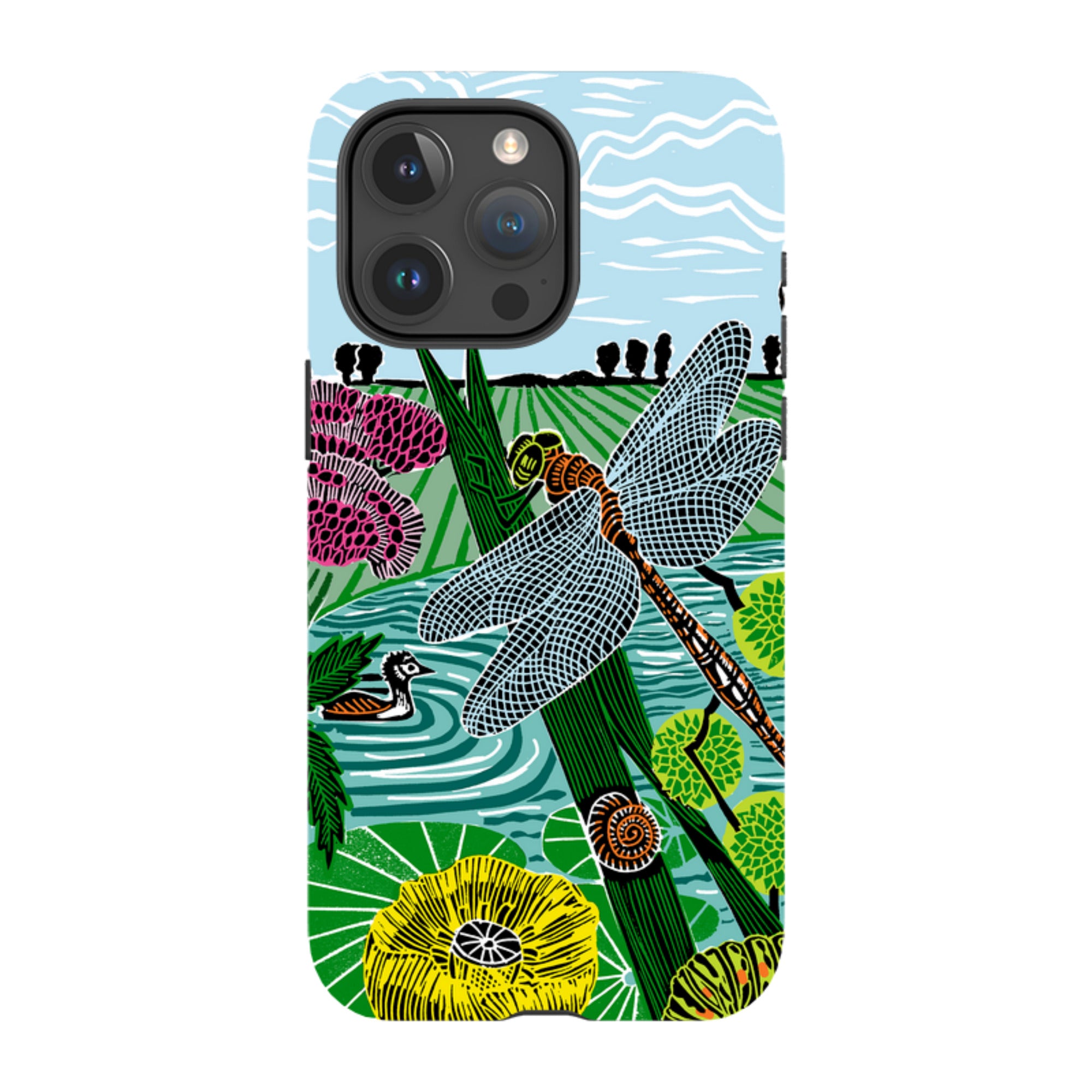 iPhone Tough Case - Pond By Kate Heiss