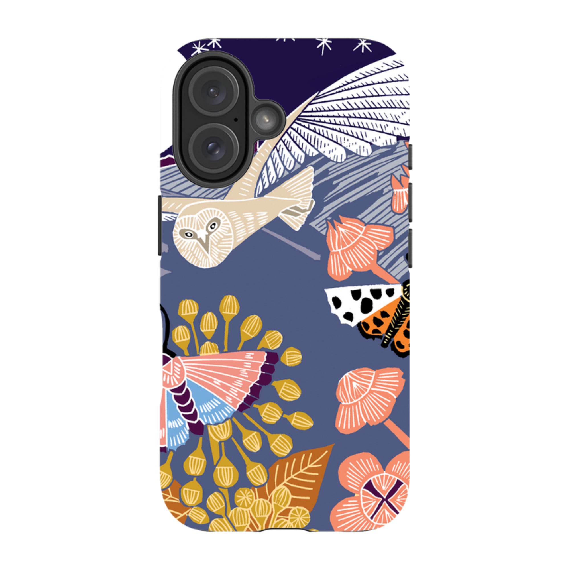 iPhone Tough Case - Evening Barn Owl By Kate Heiss