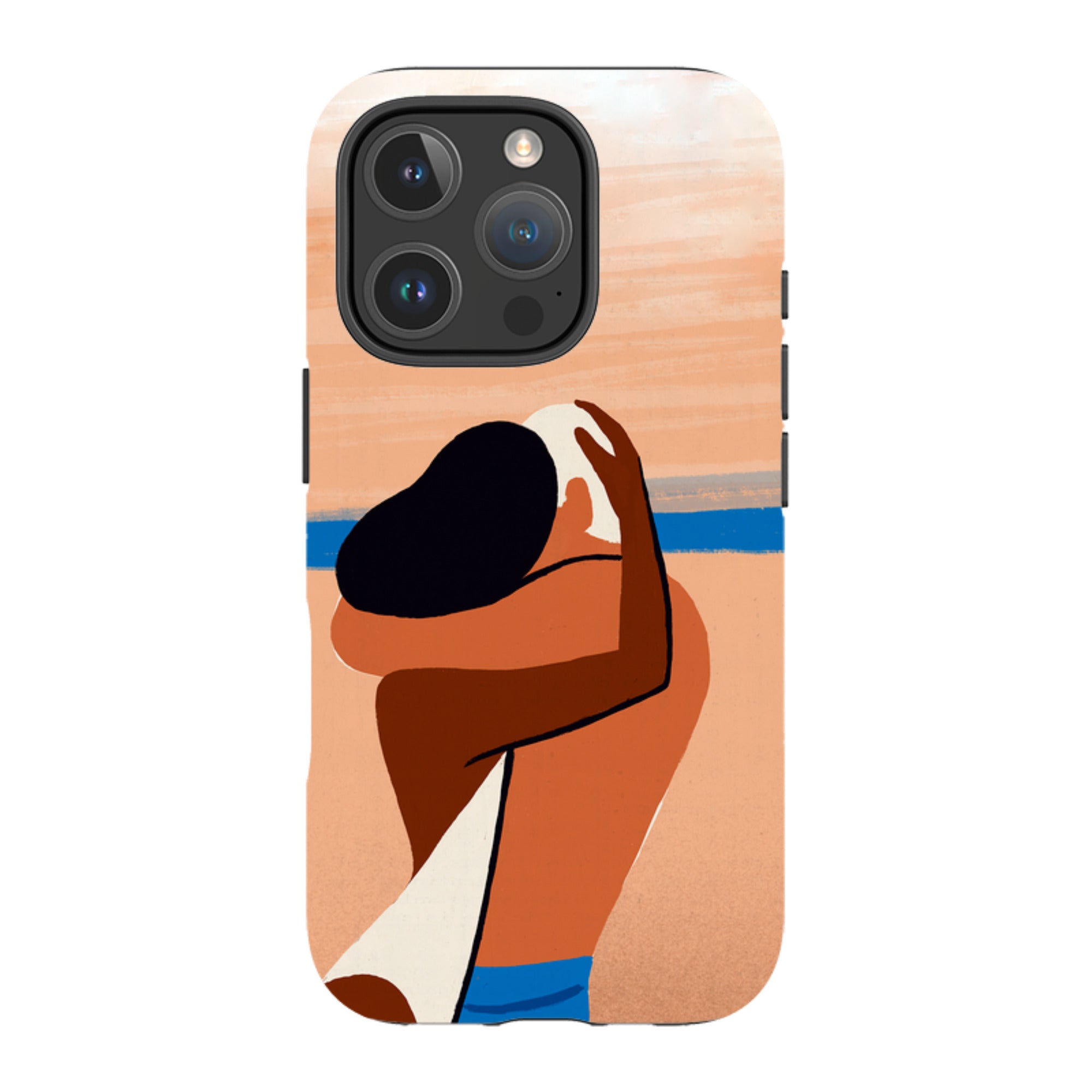 iPhone MagSafe Tough Case -  Beach Lover By Paul Thurlby