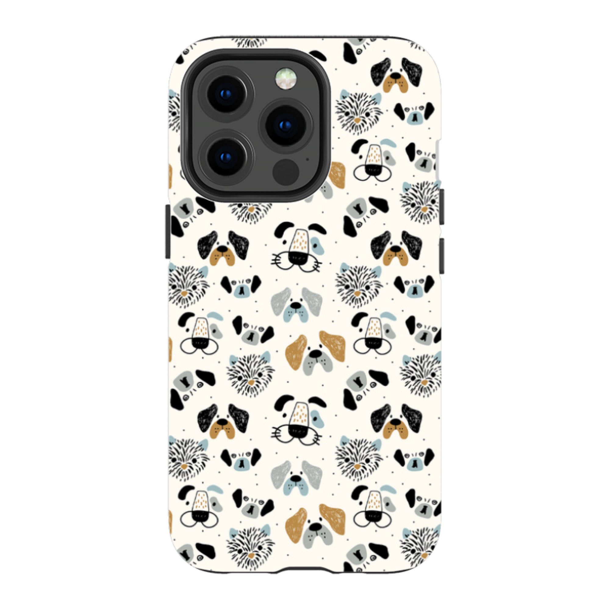 iPhone Tough Case - Dog Pattern Large