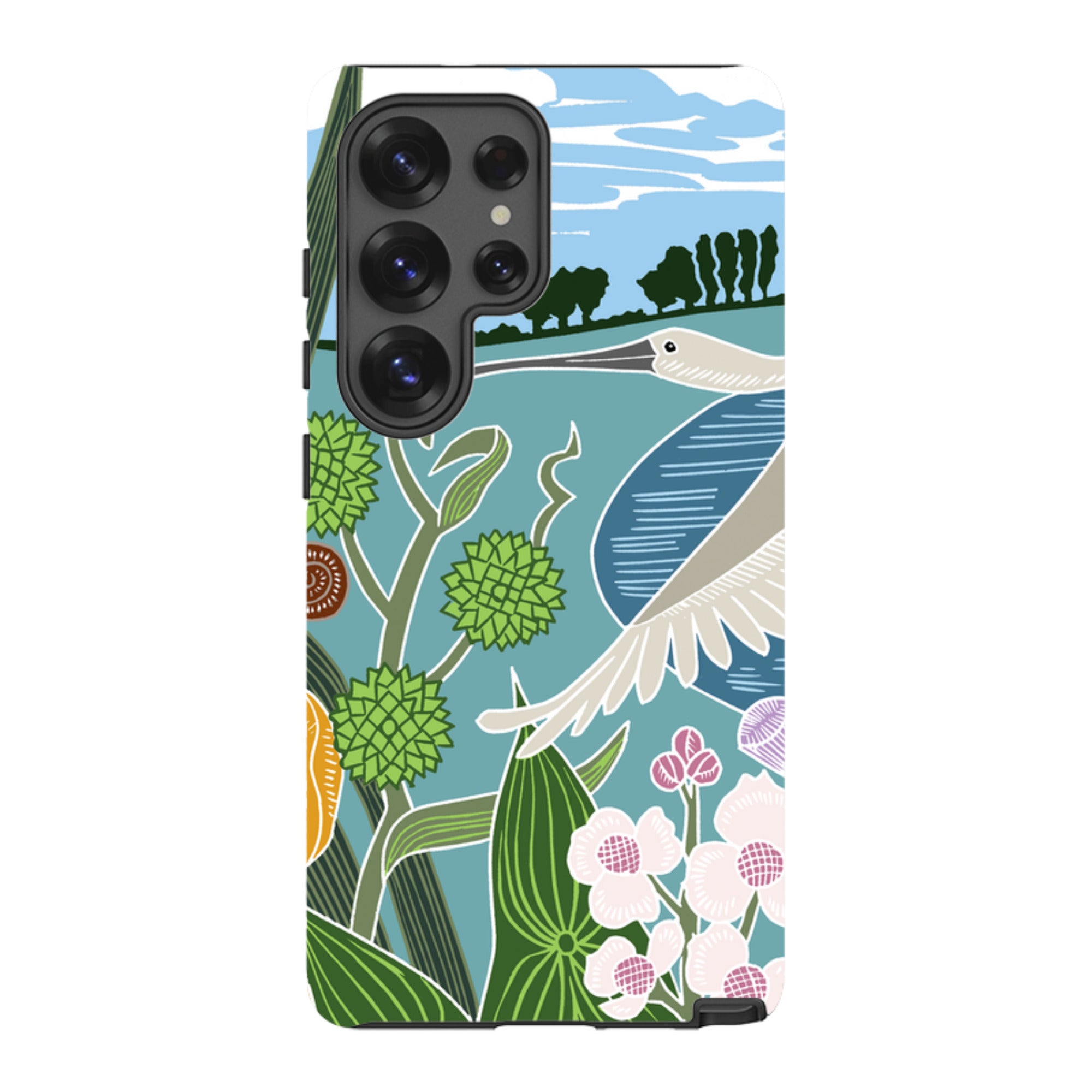Samsung Tough Case - Spoonbill By Kate Heiss