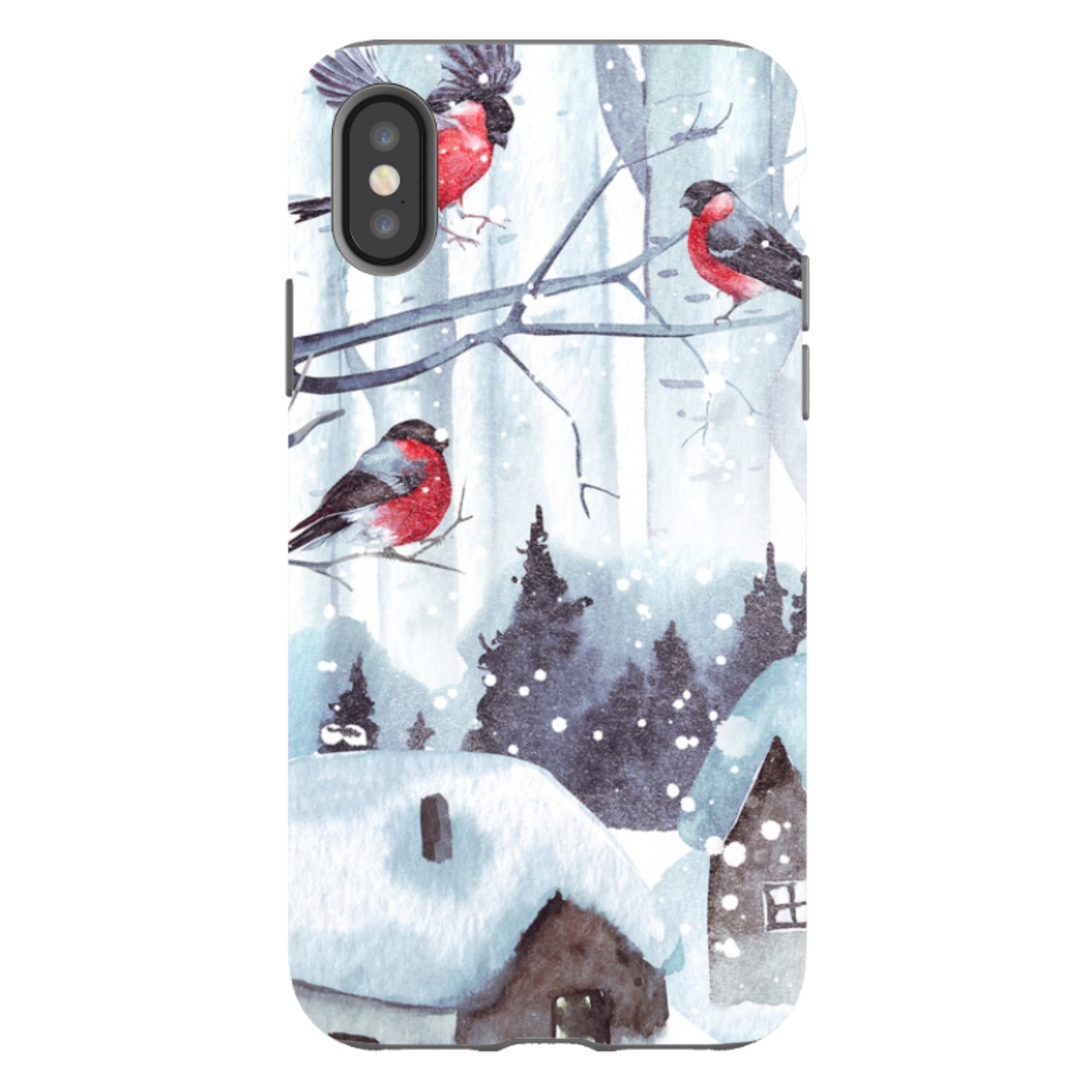 iPhone Tough Case - Cozy Xmas Day