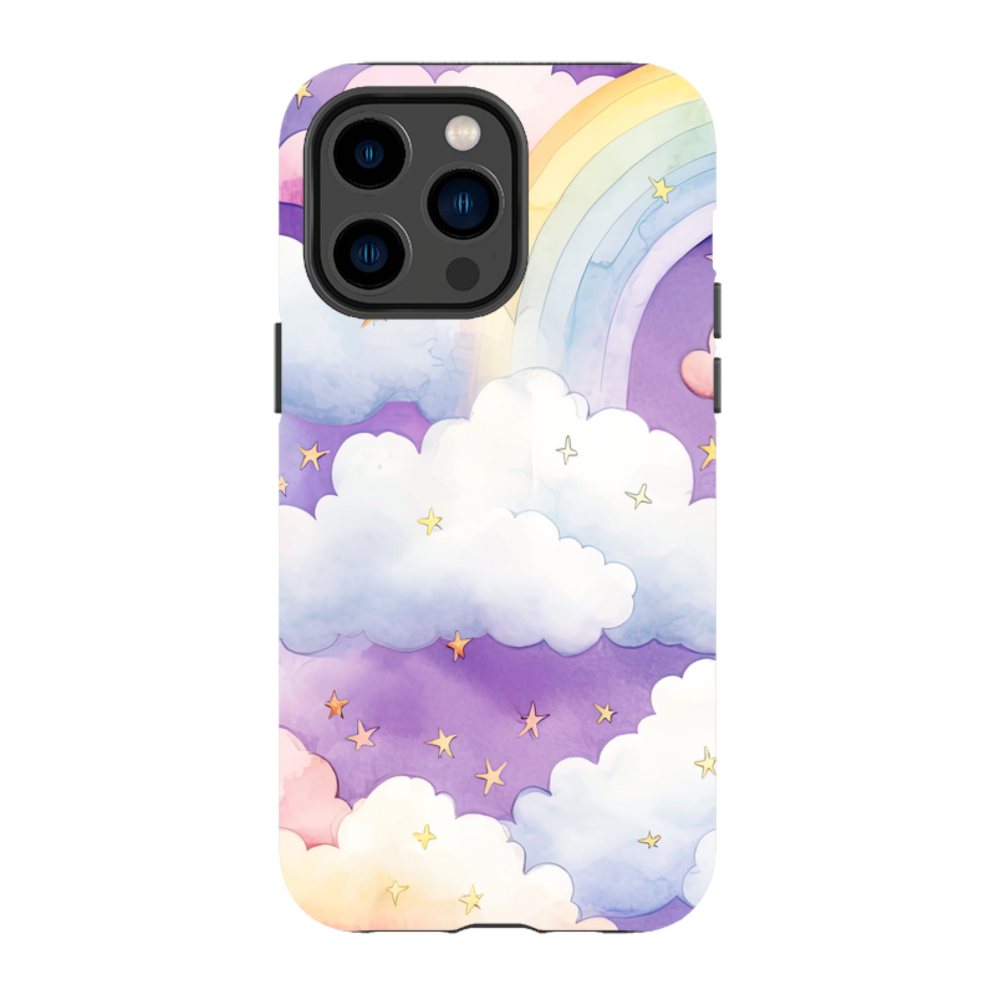 iPhone MagSafe Tough Case - Rainbow Clouds II