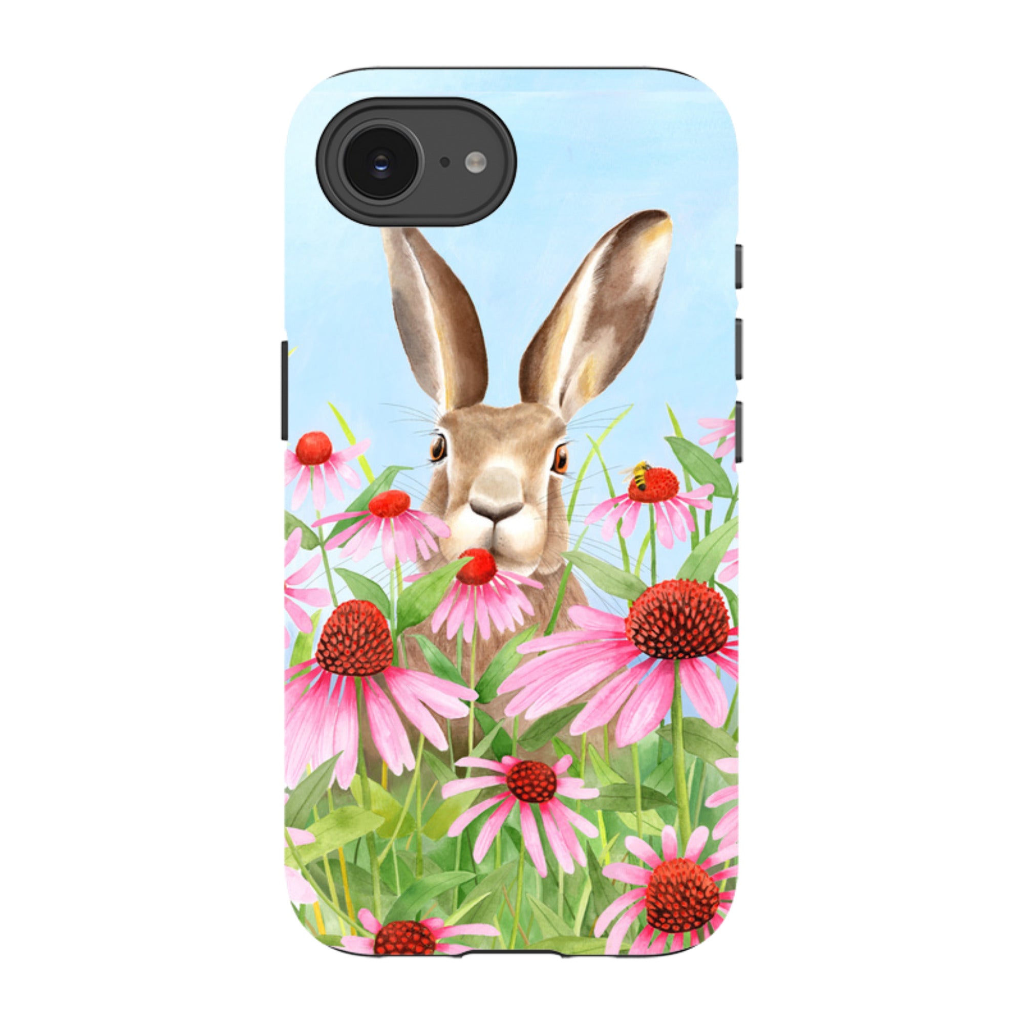 iPhone Tough Case - Summer Hare By Bex Parkin
