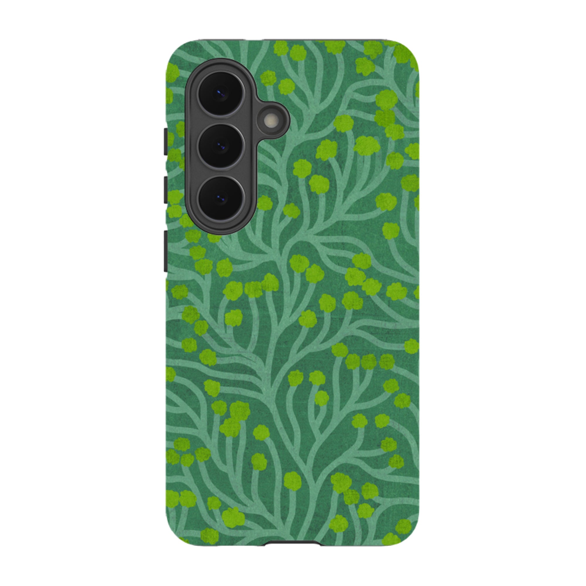 Samsung Tough Case - Vine Green And Teal By Katherine Quinn