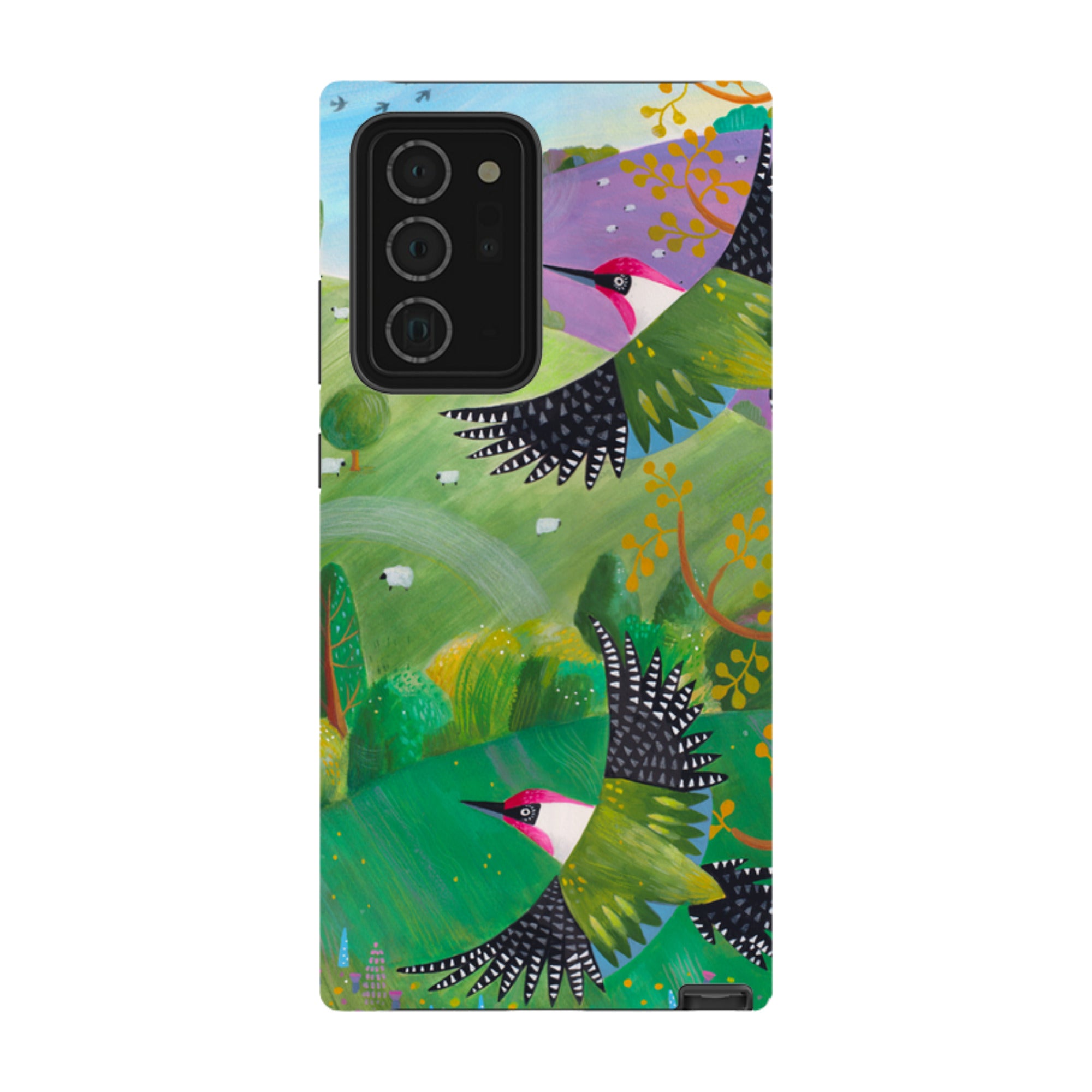 Samsung Tough Case - Woodpeckers By Bex Parkin