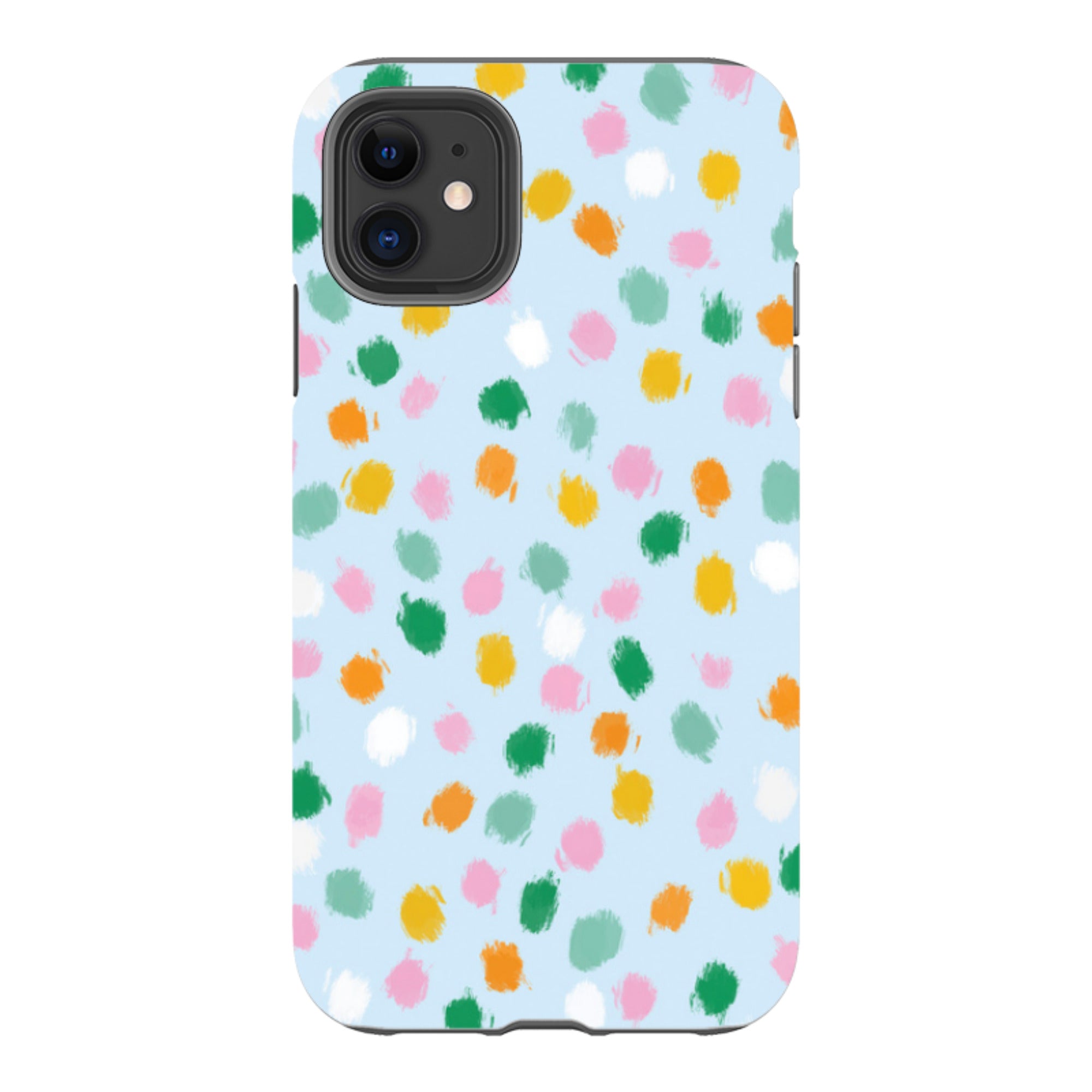 iPhone Tough Case - Spotty Co-Ordinate By Lee Foster Wilson