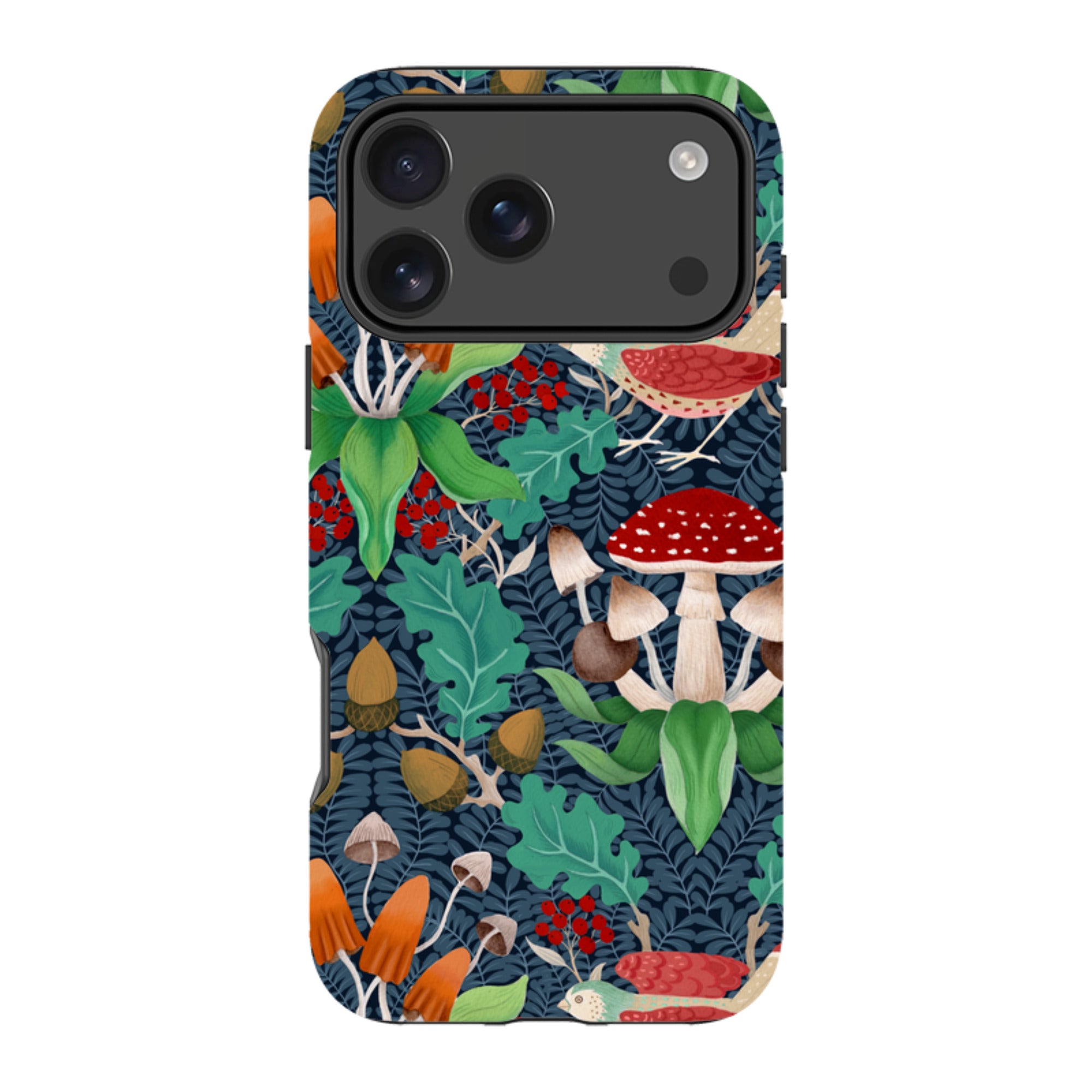 iPhone Tough Case - Mushrooms By Bex Parkin