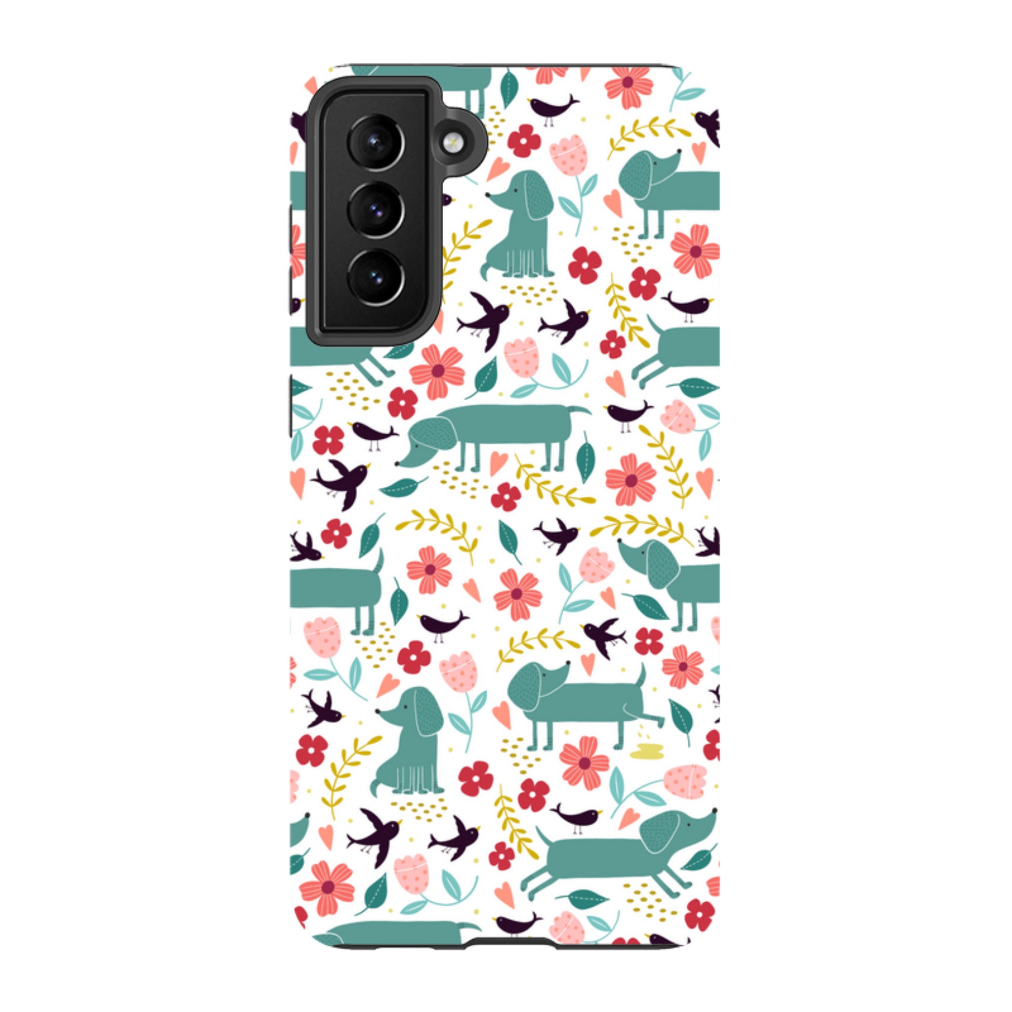 Samsung Tough Case - Cheek Dachshunds By Suzy Taylor