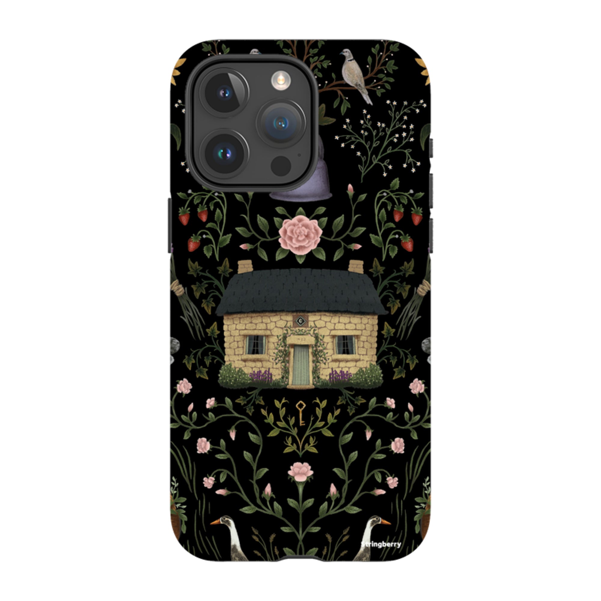 iPhone Tough Case - Cottage By Anna Stead