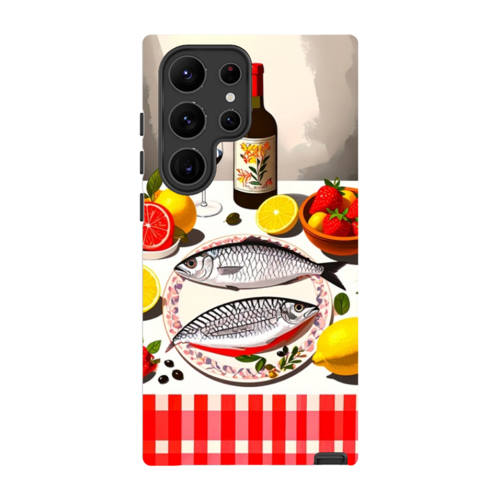 Samsung Tough Case - Plate Of Sardines