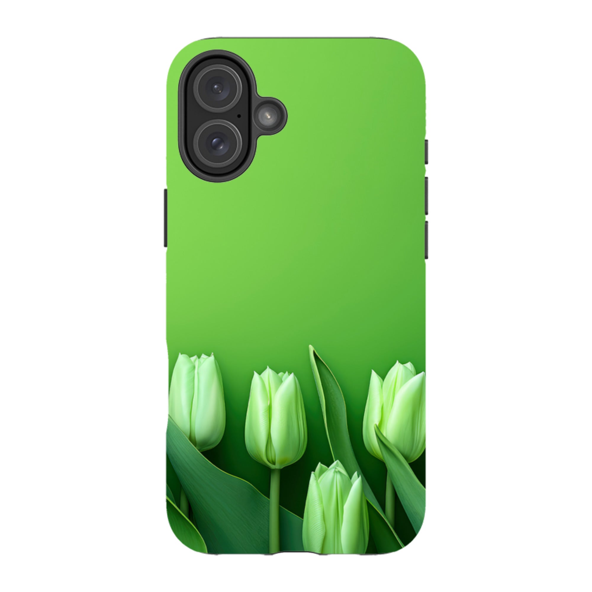 iPhone Tough Case -Green Floral