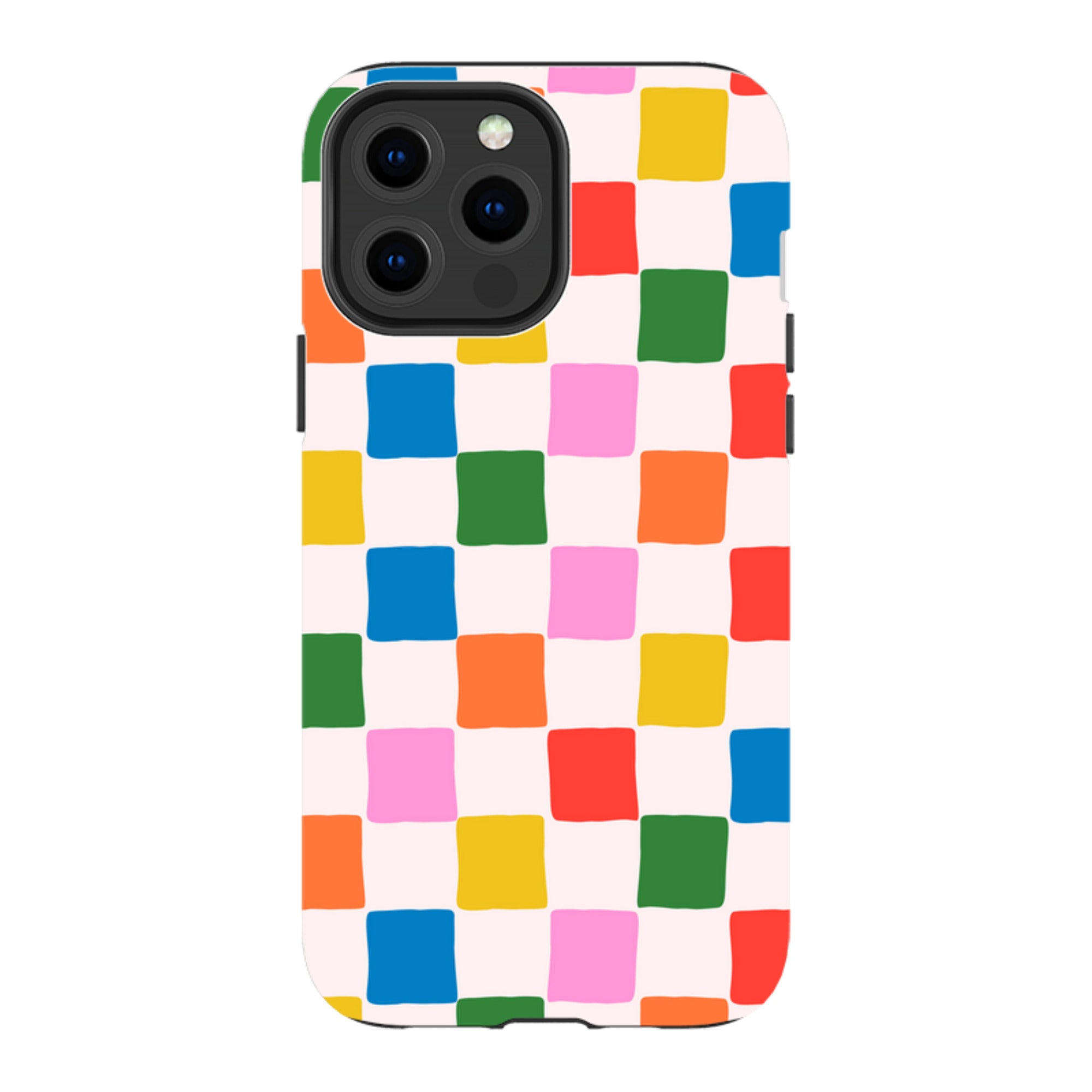 iPhone Tough Case -Multi Tiles