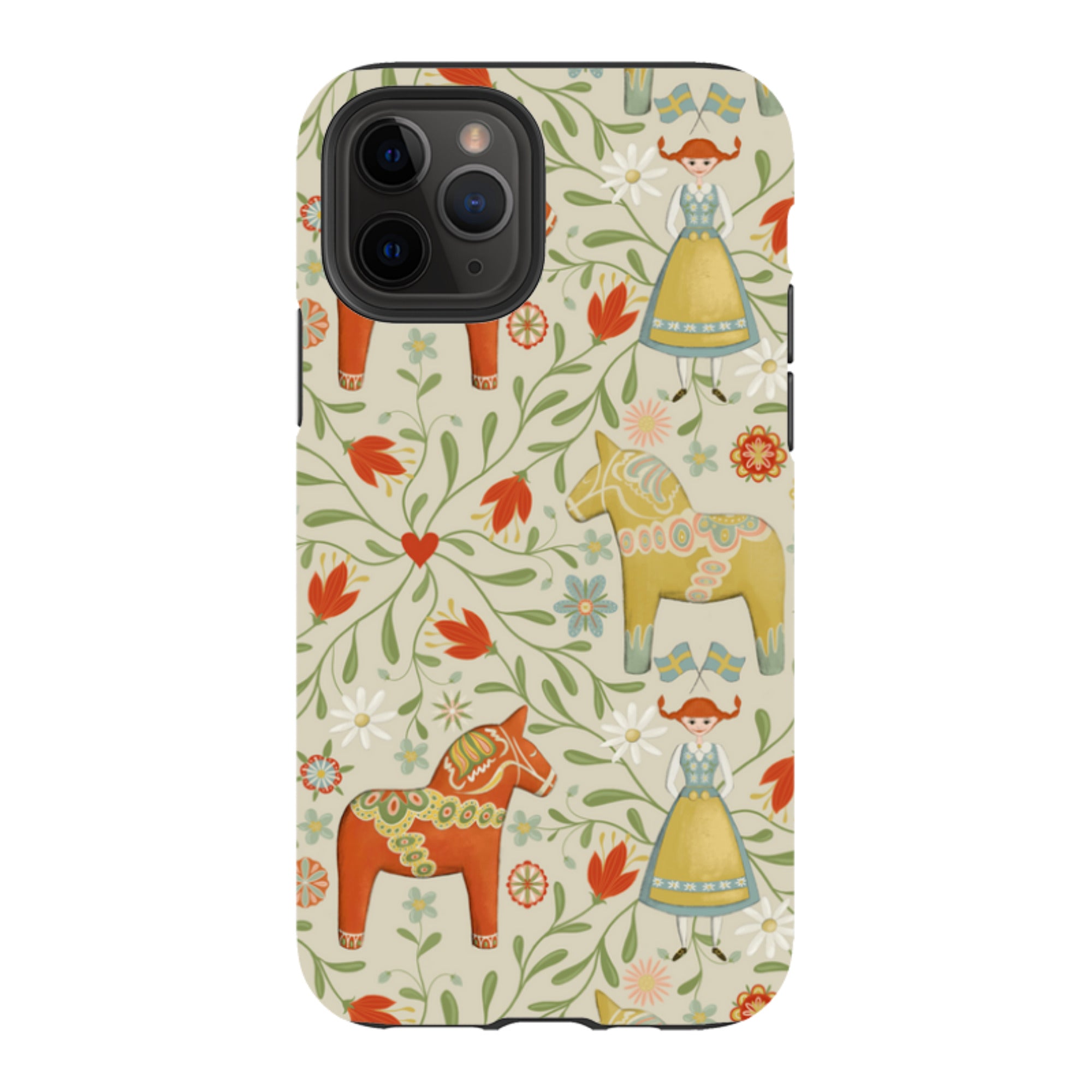 iPhone Case - Dala Horse By Maja Lindberg
