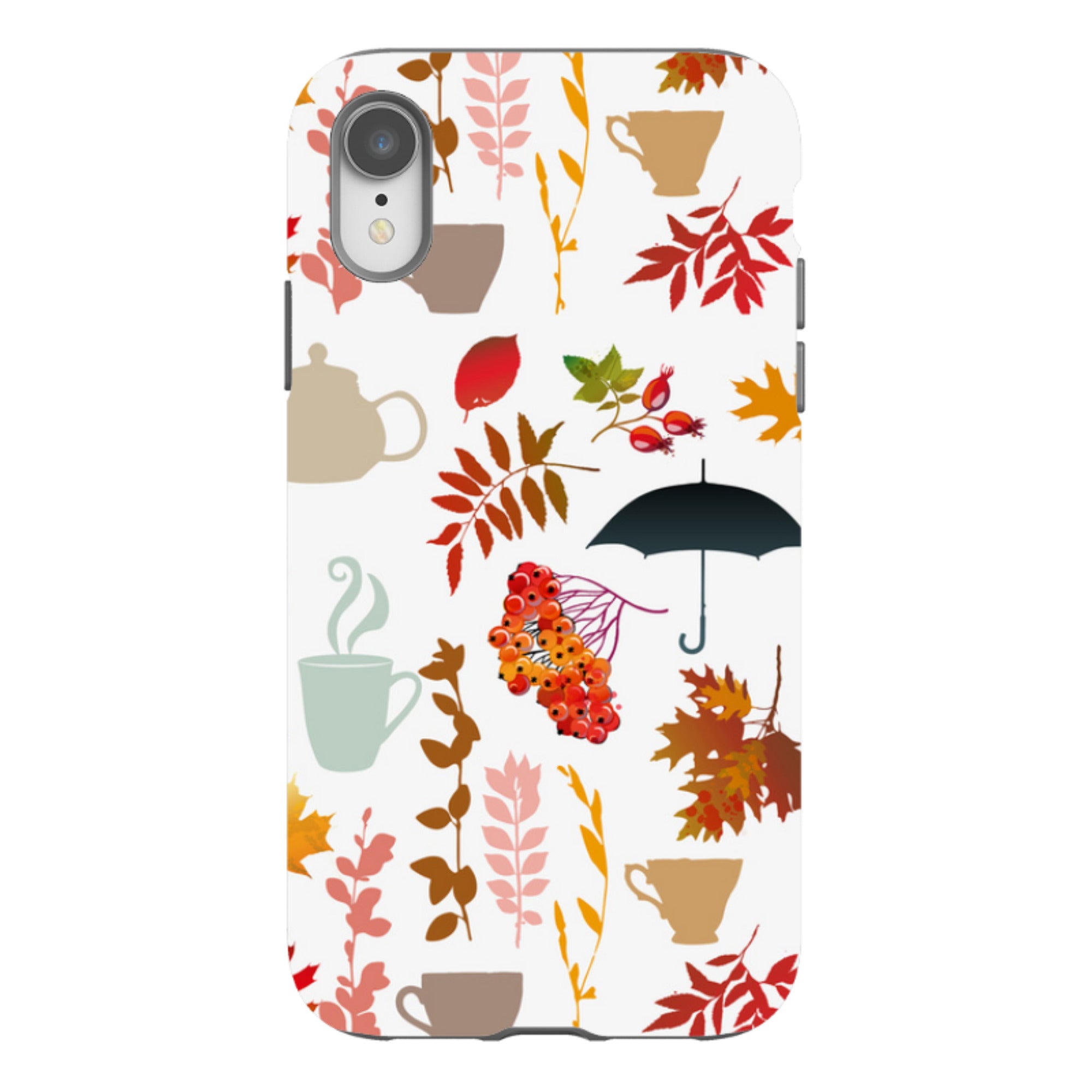 iPhone Tough Case - Autumn Pattern