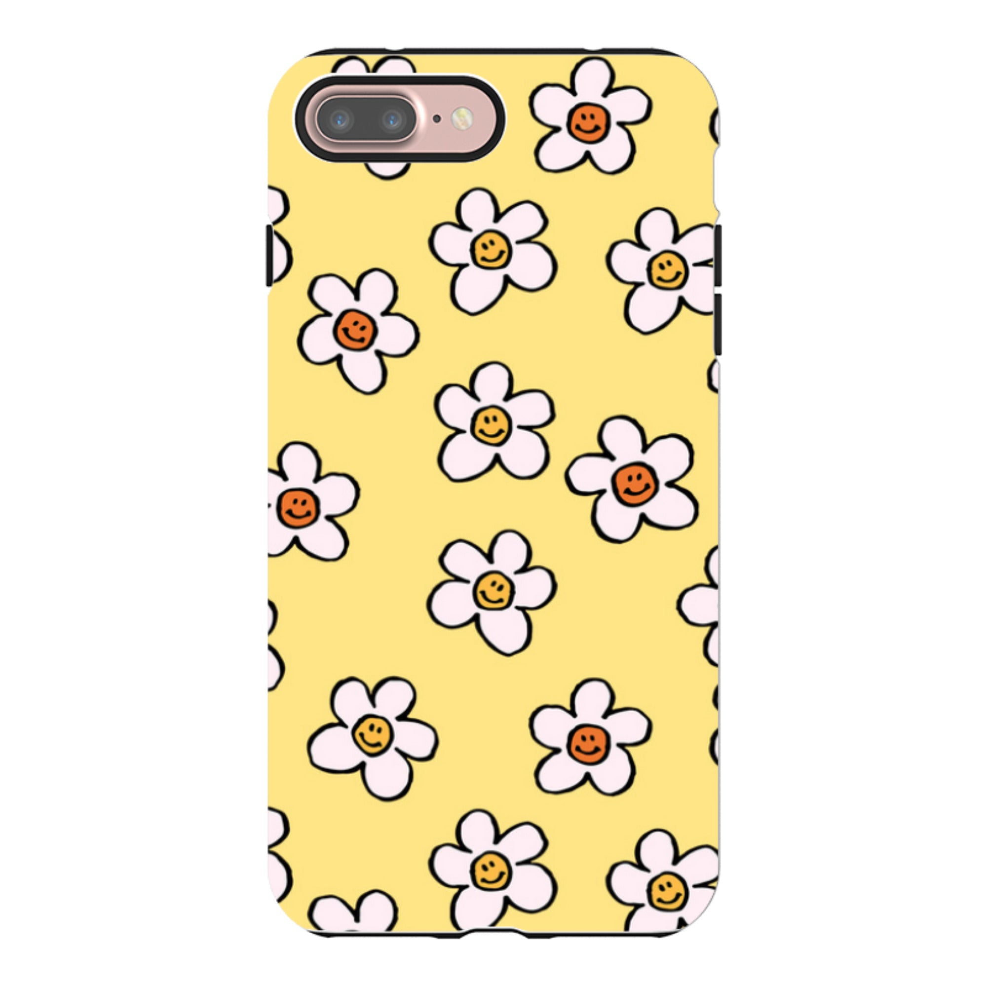 iPhone Tough Case - Smiley Mellow Yellow