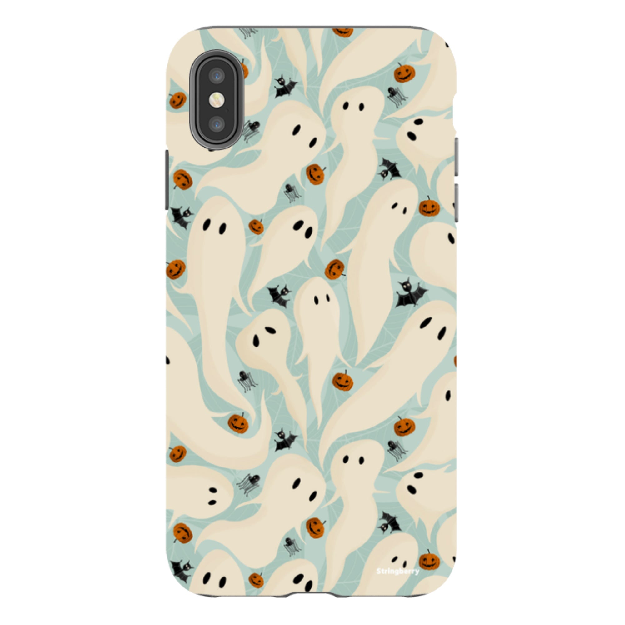 iPhone Tough Case - Spooky Pattern By Maja Lindberg
