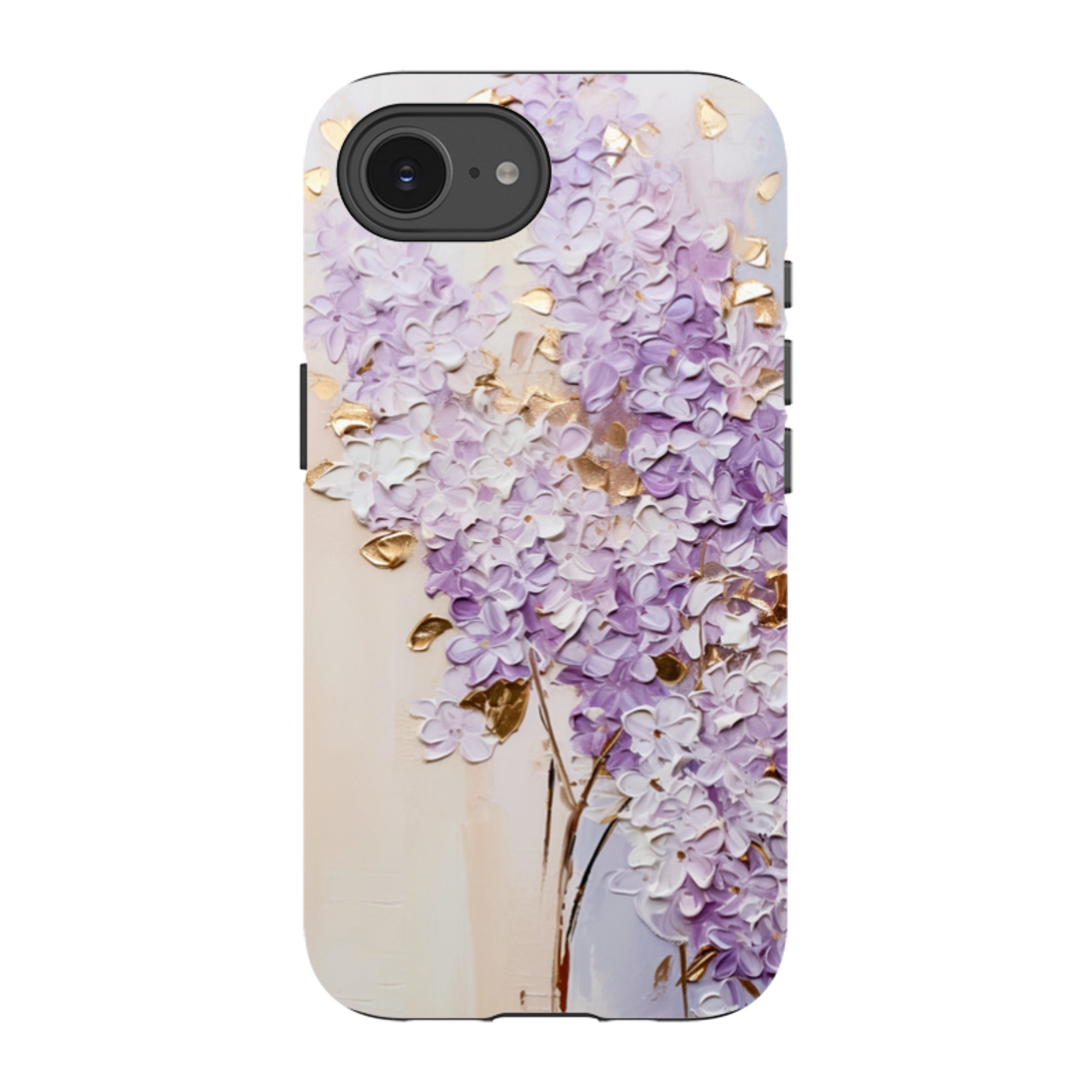 iPhone Tough Case - Purple Floral