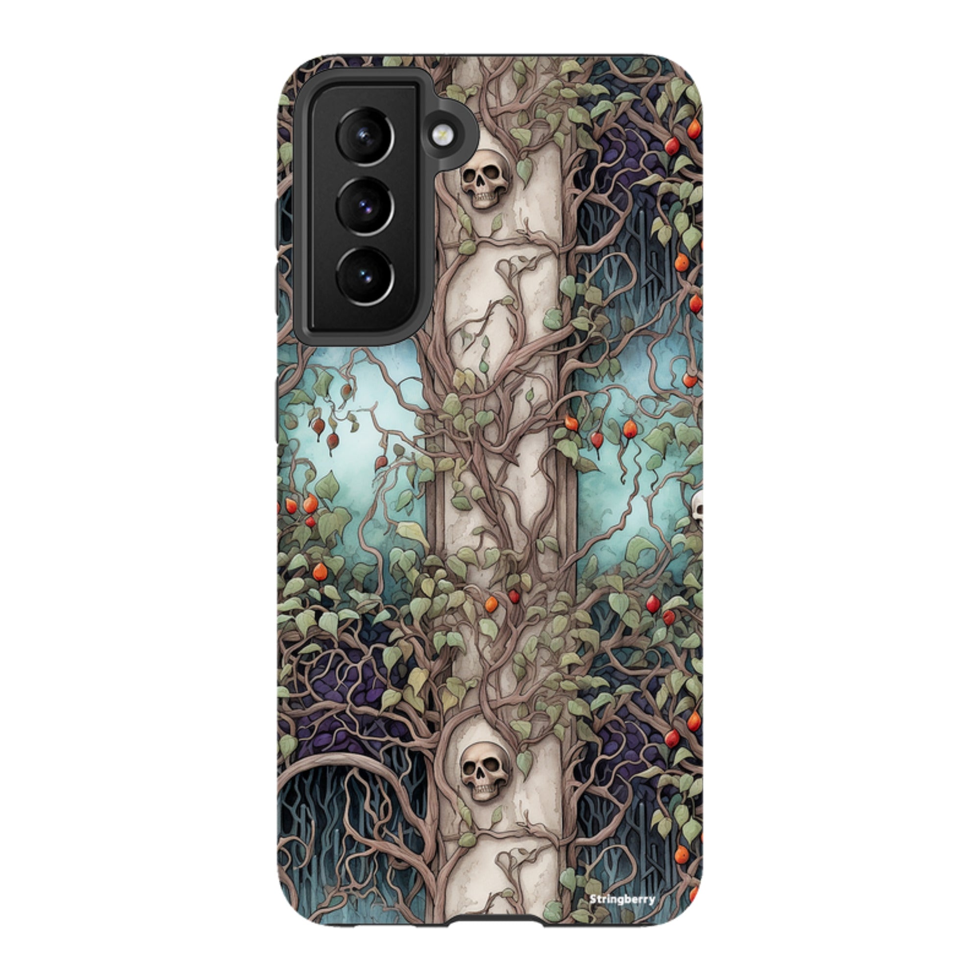 Samsung Tough Case - Skull Trees
