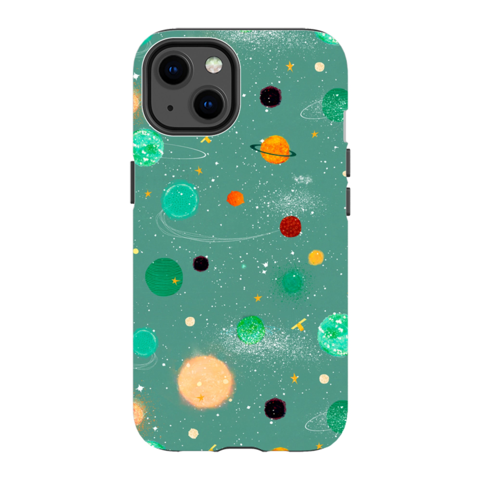 iPhone Tough Case - Far Far Away Green By Katherine Quinn