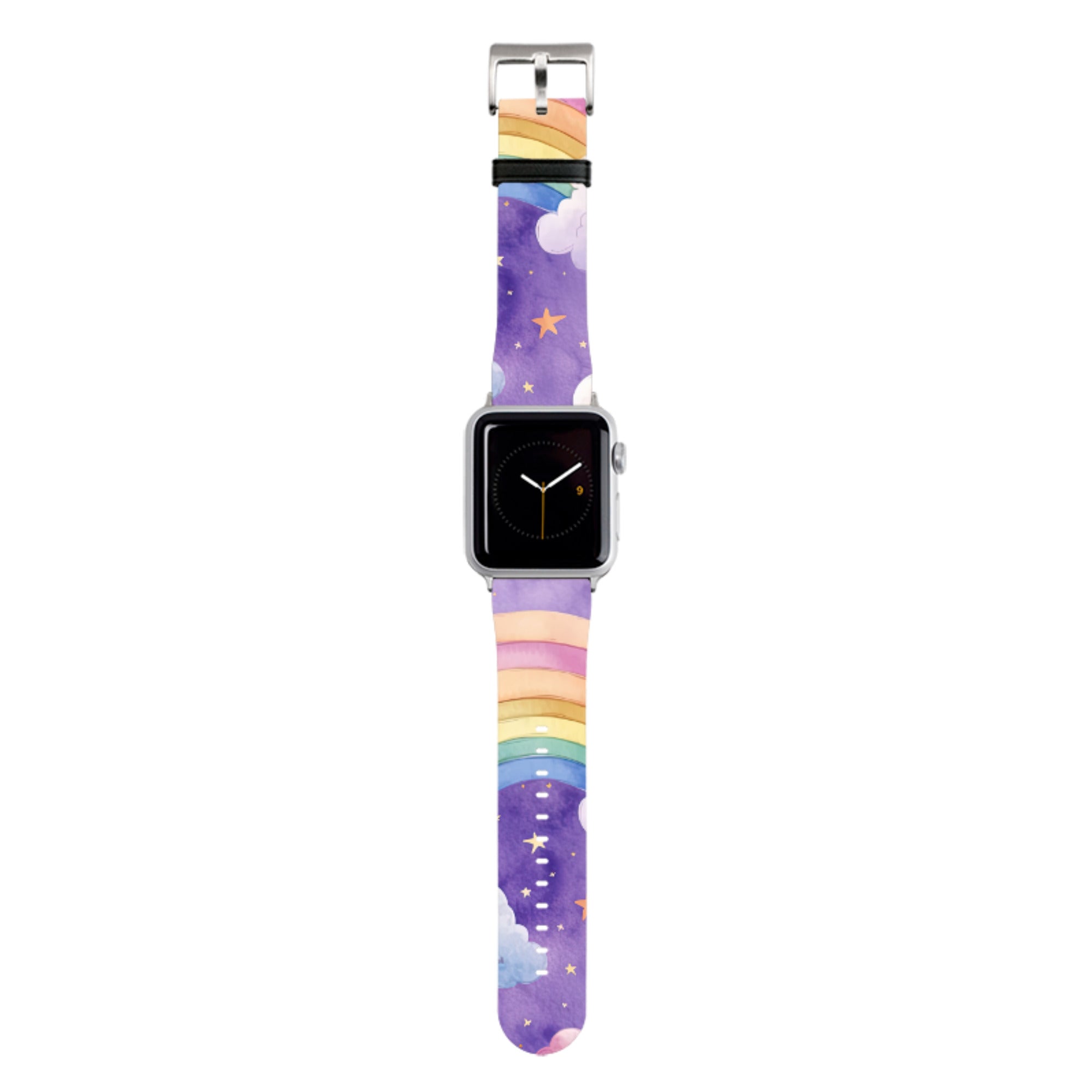 Rainbow Clouds Apple Watch Strap