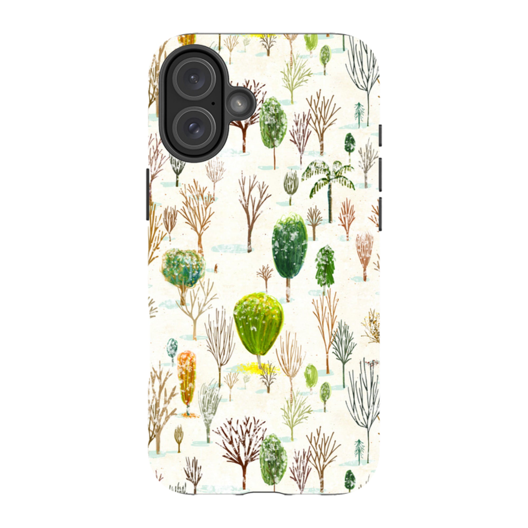 iPhone Tough Case - Winter In The Arboretum By Katherine Quinn