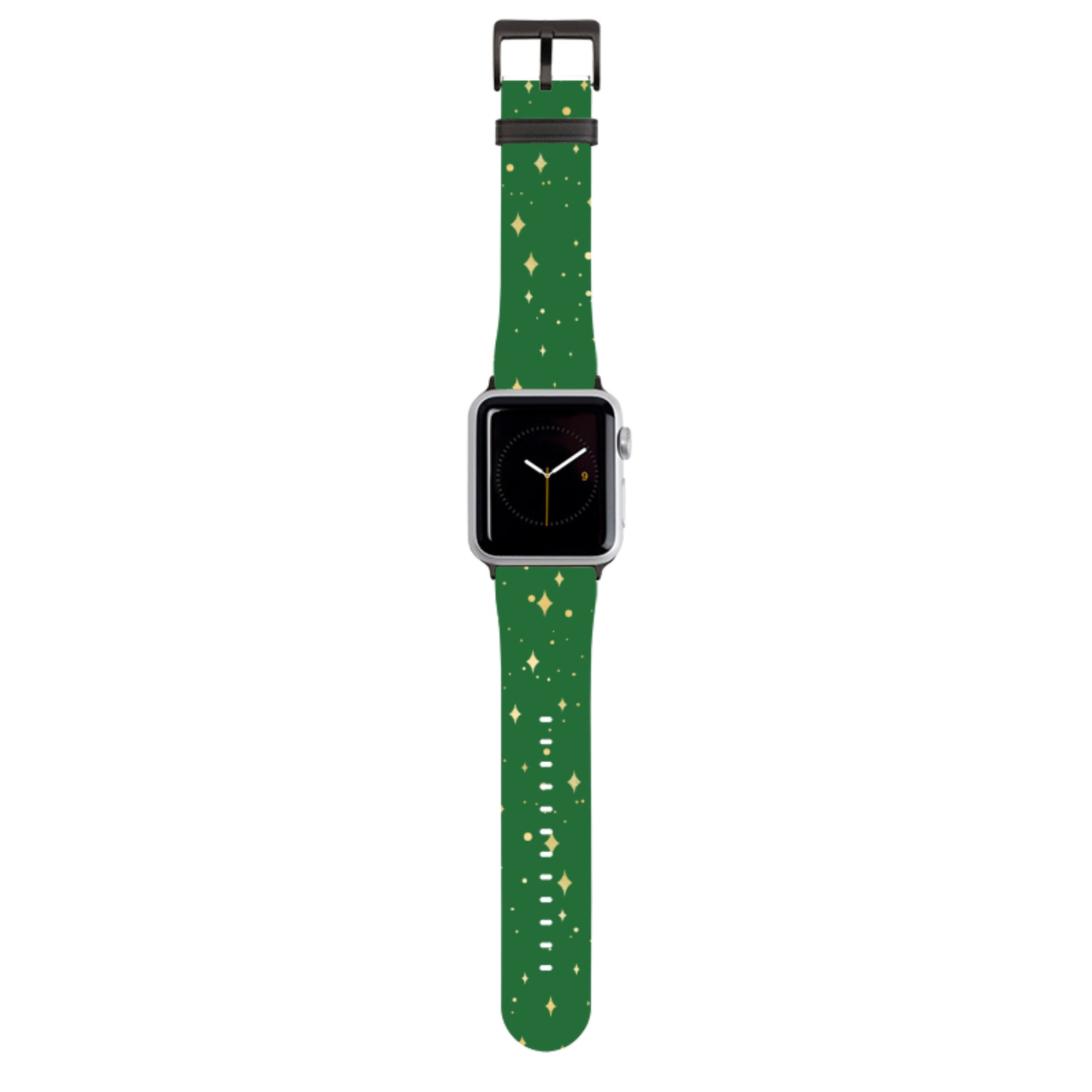 Green Cosmos Apple Watch Strap