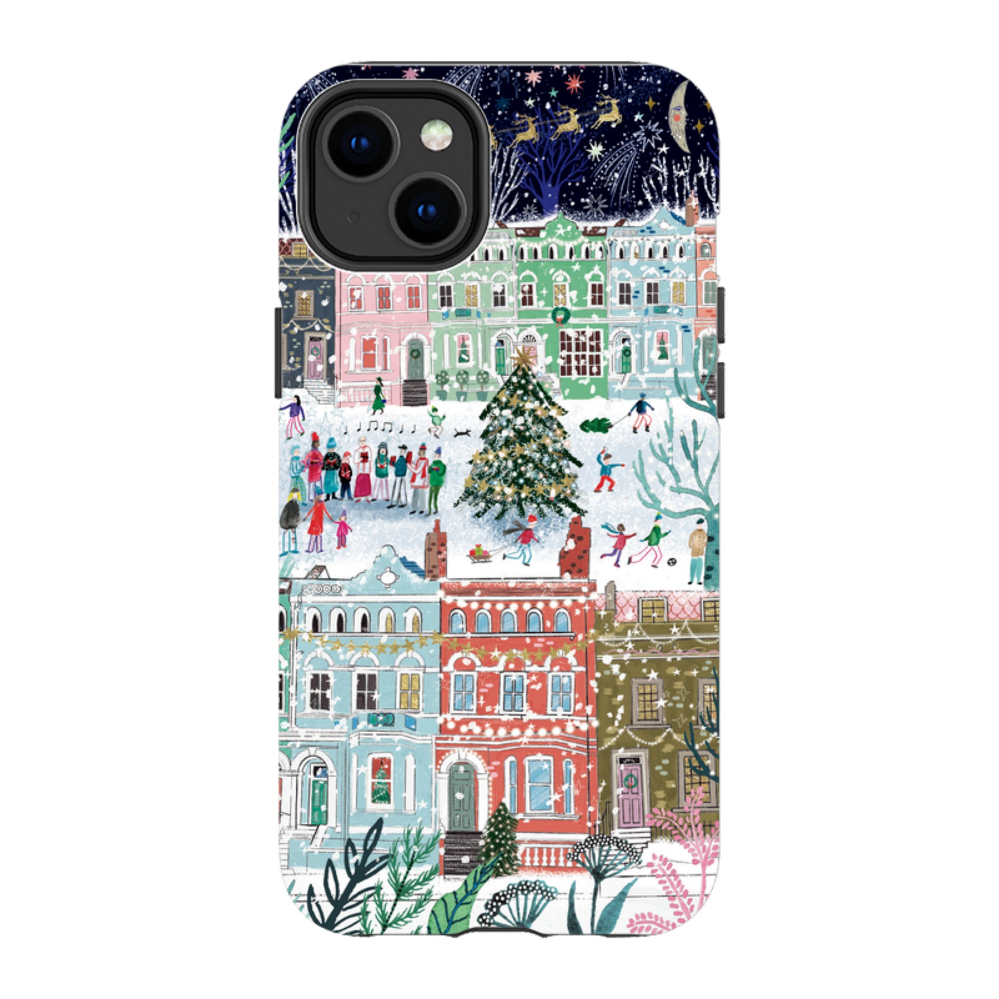 iPhone Tough Case - Winter In Notting Hill By Emma Frances Grant