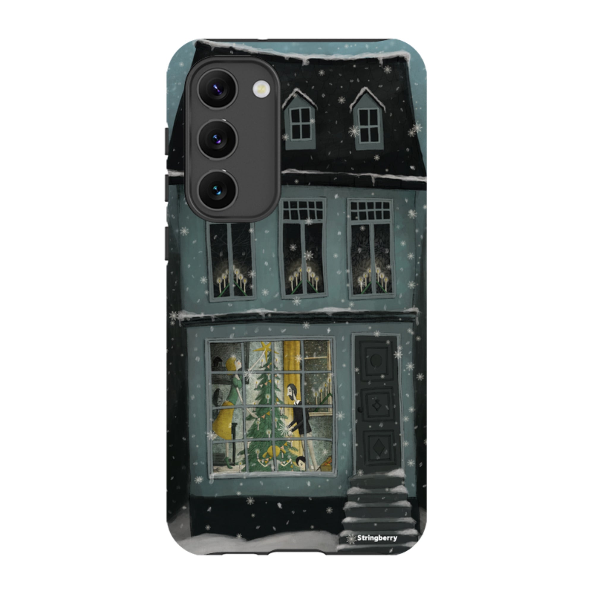 Samsung Tough Case - Christmas House By Maja Lindberg