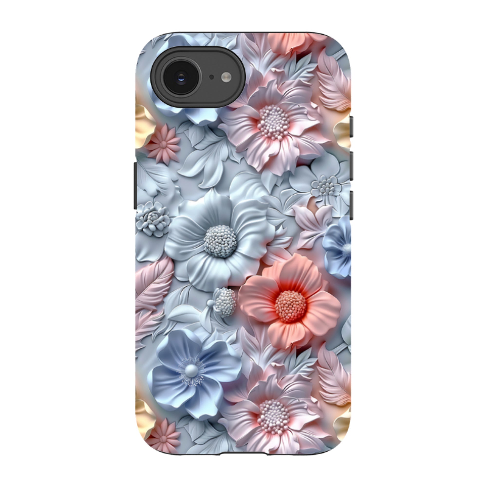 iPhone Tough Case -Marigold Floral