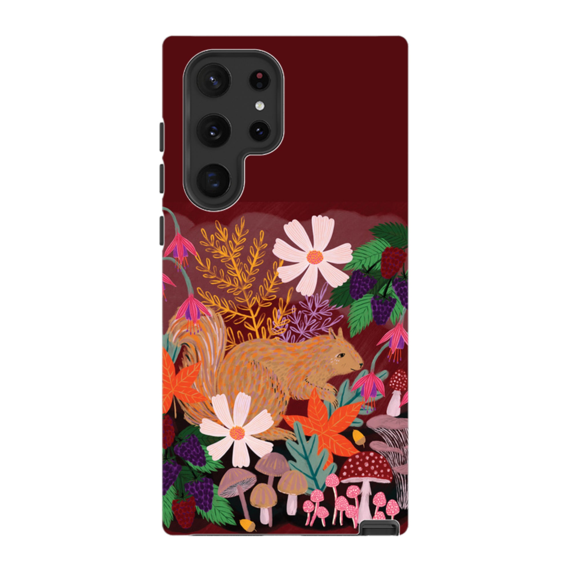 Samsung Tough Case - Autumn Squirrel By Lee Foster Wilson