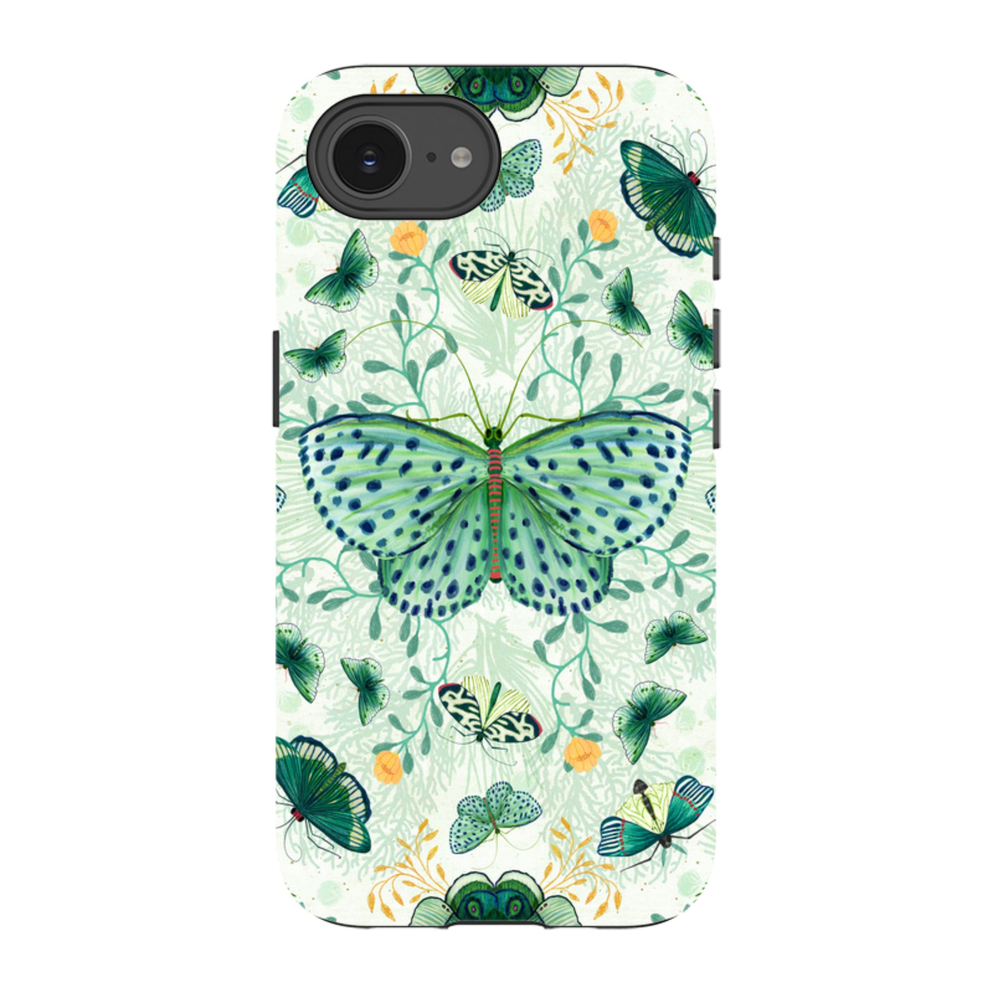iPhone Tough Case - Big Moth 1 By Katherine Quinn