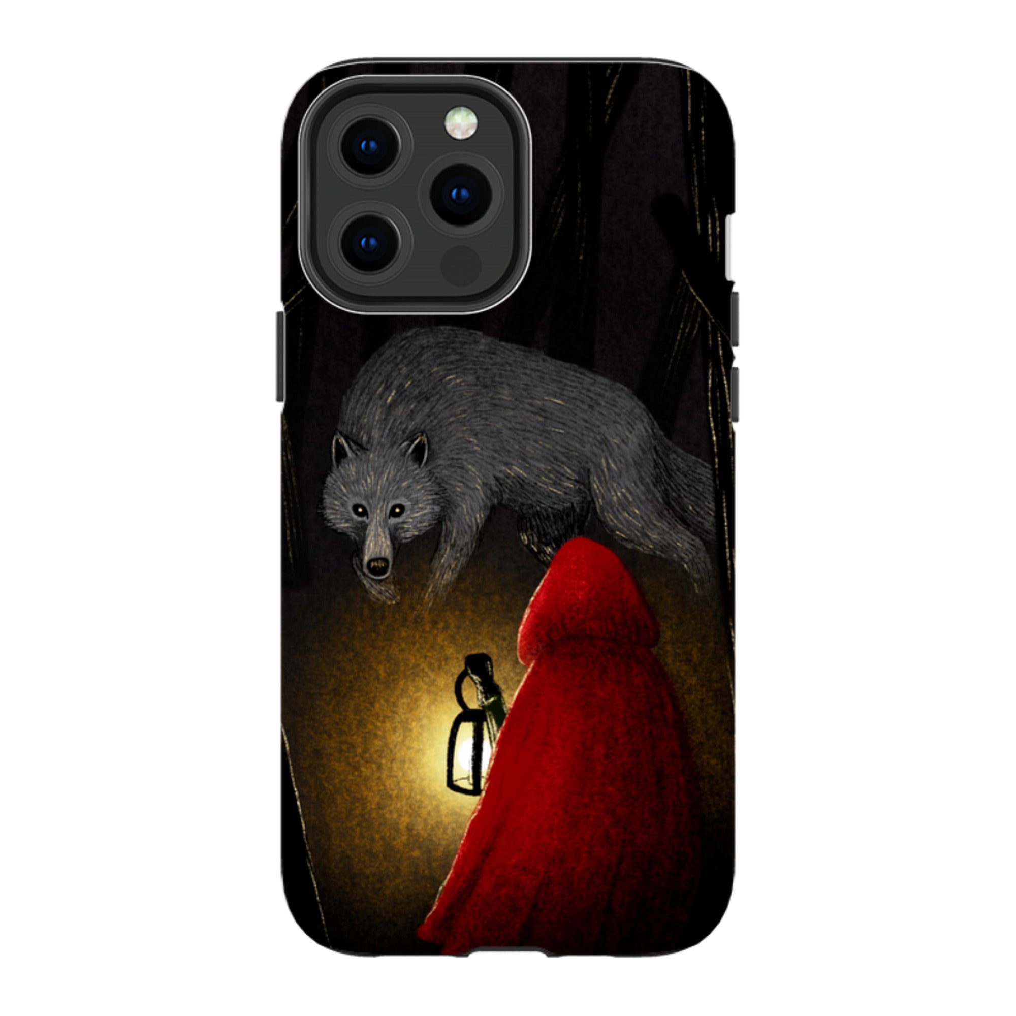 iPhone Tough Case - Riding Hood By Anna Stead