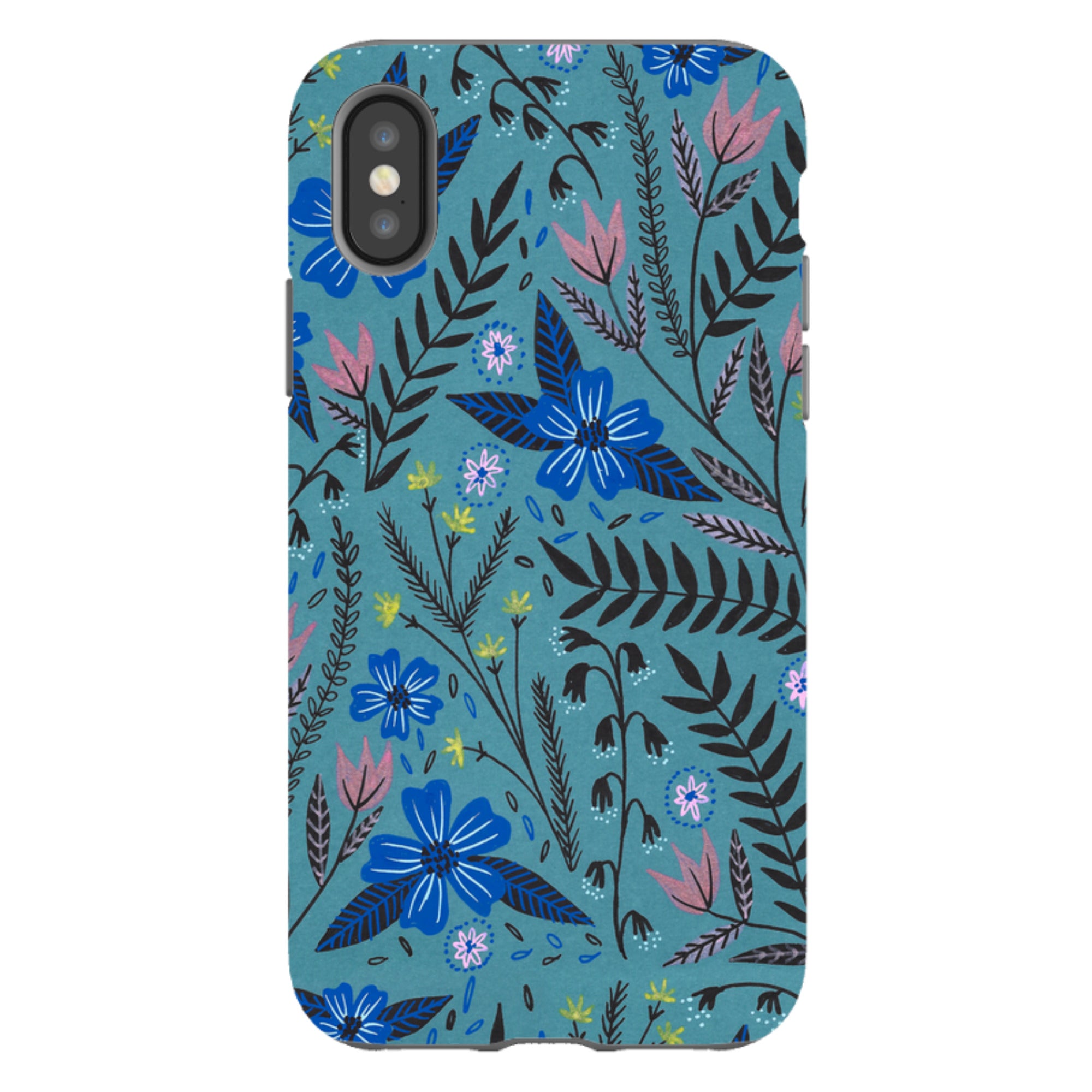 iPhone Tough Case - Dusk Garden By Lee Foster Wilson