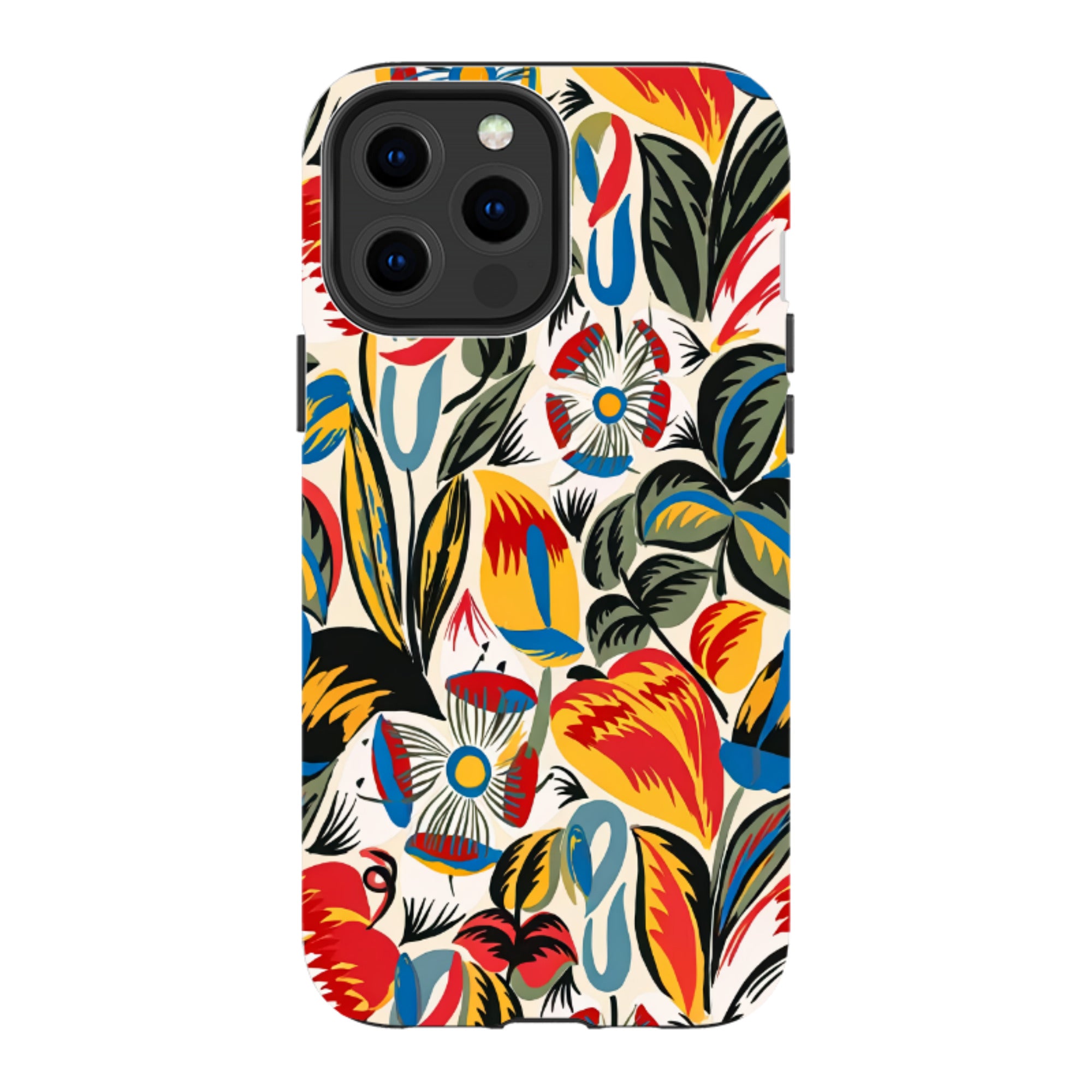 iPhone Tough Case - Fauvist Floral