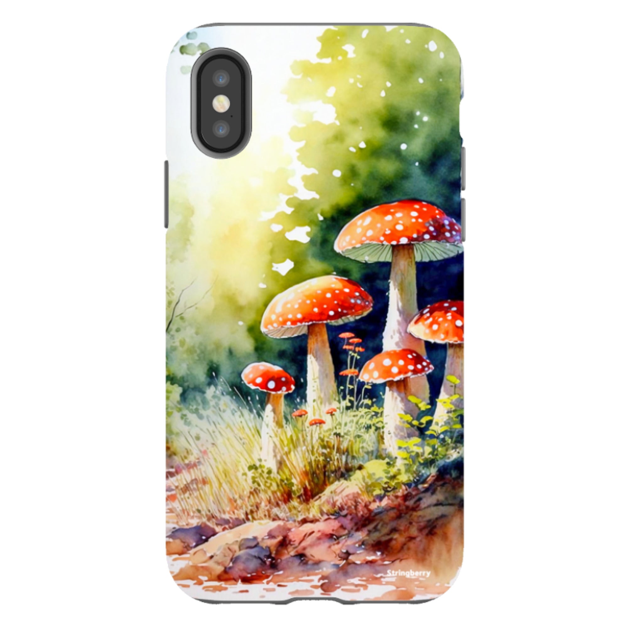 iPhone Tough Case - Mushroom Colour IV