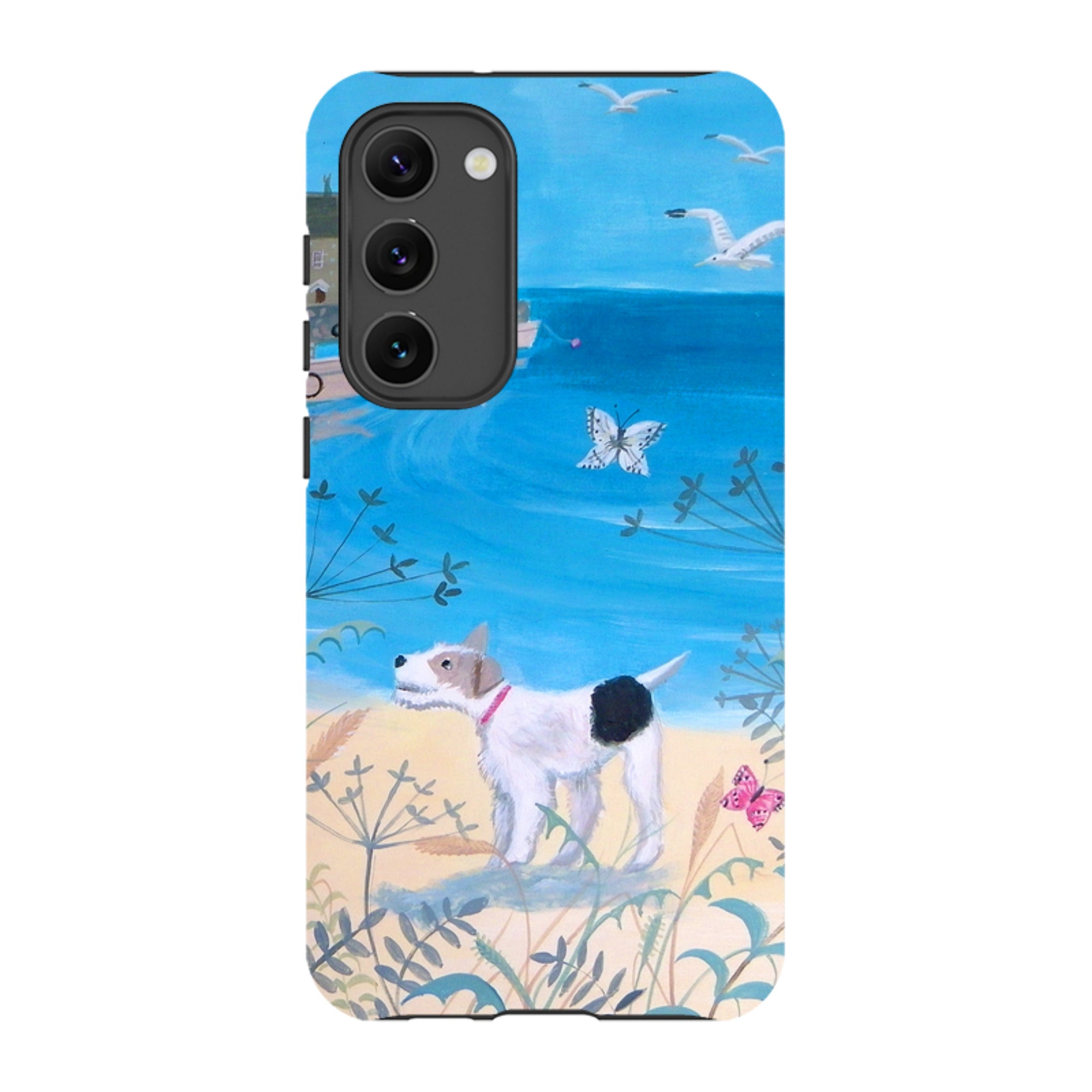 Samsung Tough Case - Seaside Dog By Mary Stubberfield