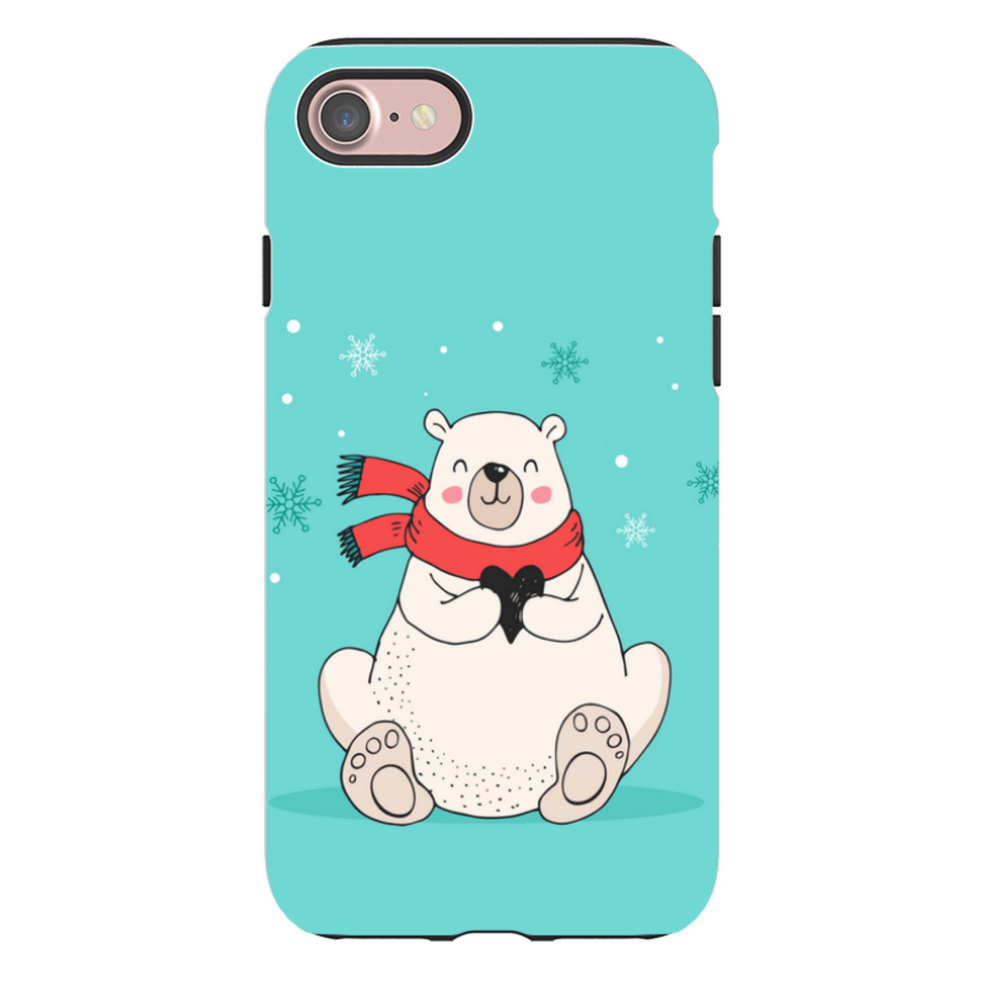 iPhone Tough Case - Xmas Bear