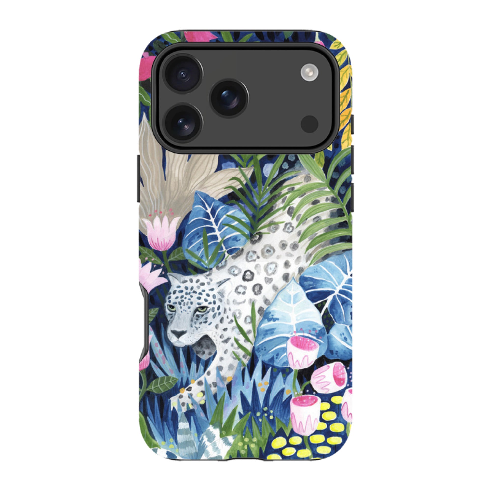 iPhone MagSafe Tough Case - Prowling Leopard By Bex Parkin