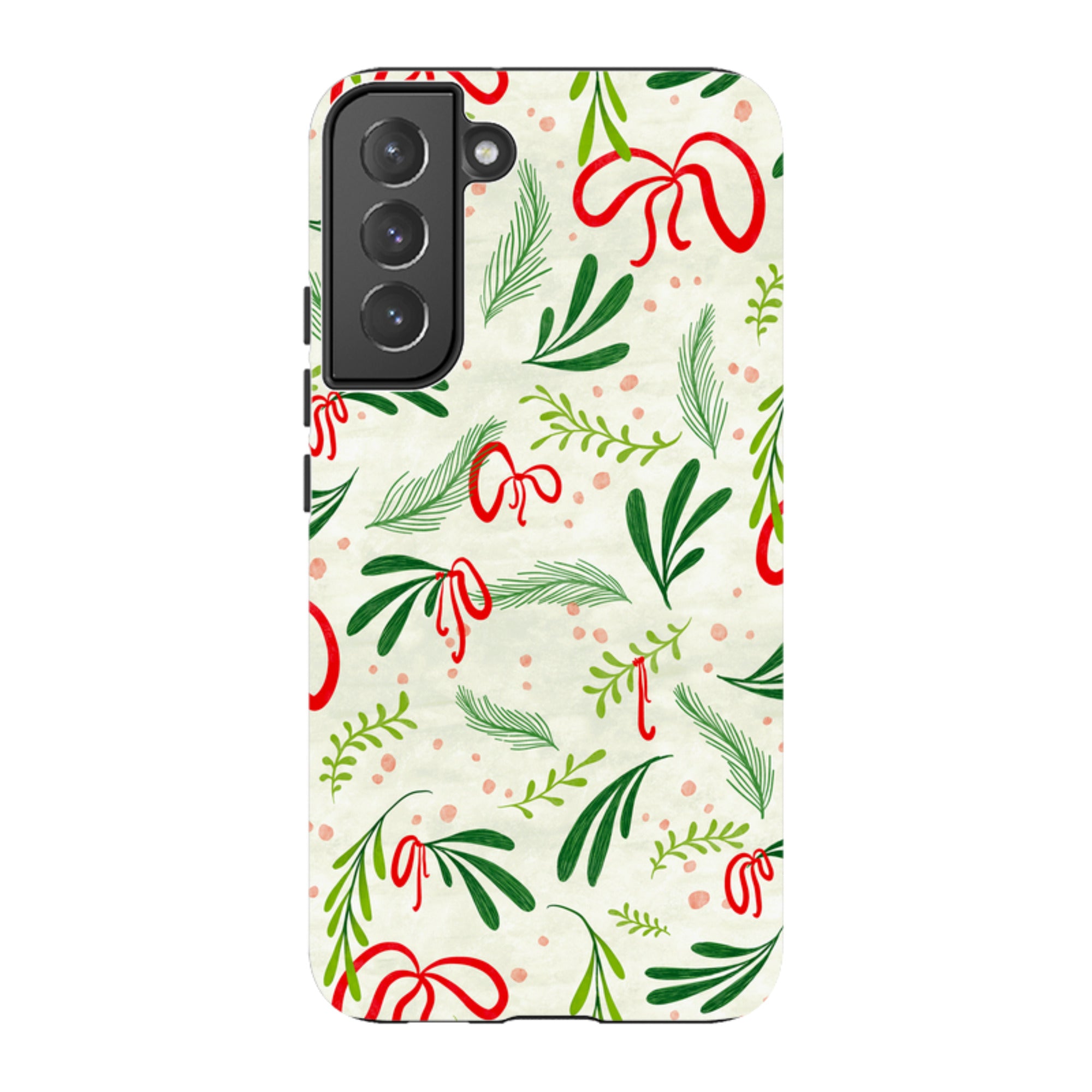 Samsung Tough Case - Christmas Bows By Katherine Quinn