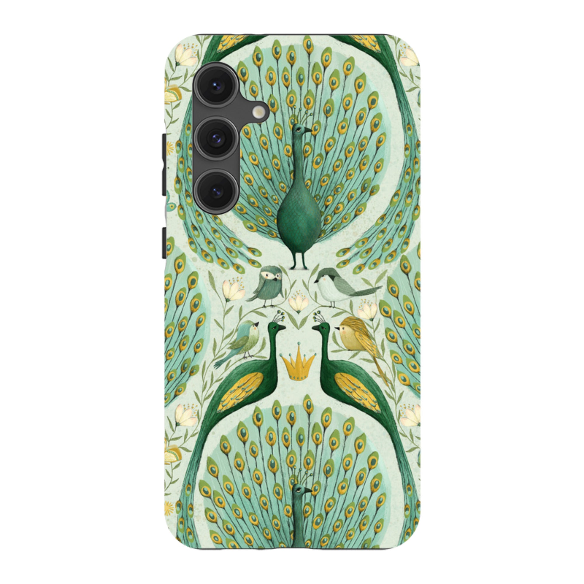 Samsung Tough Case - Peacock Pattern By Maja Lindberg