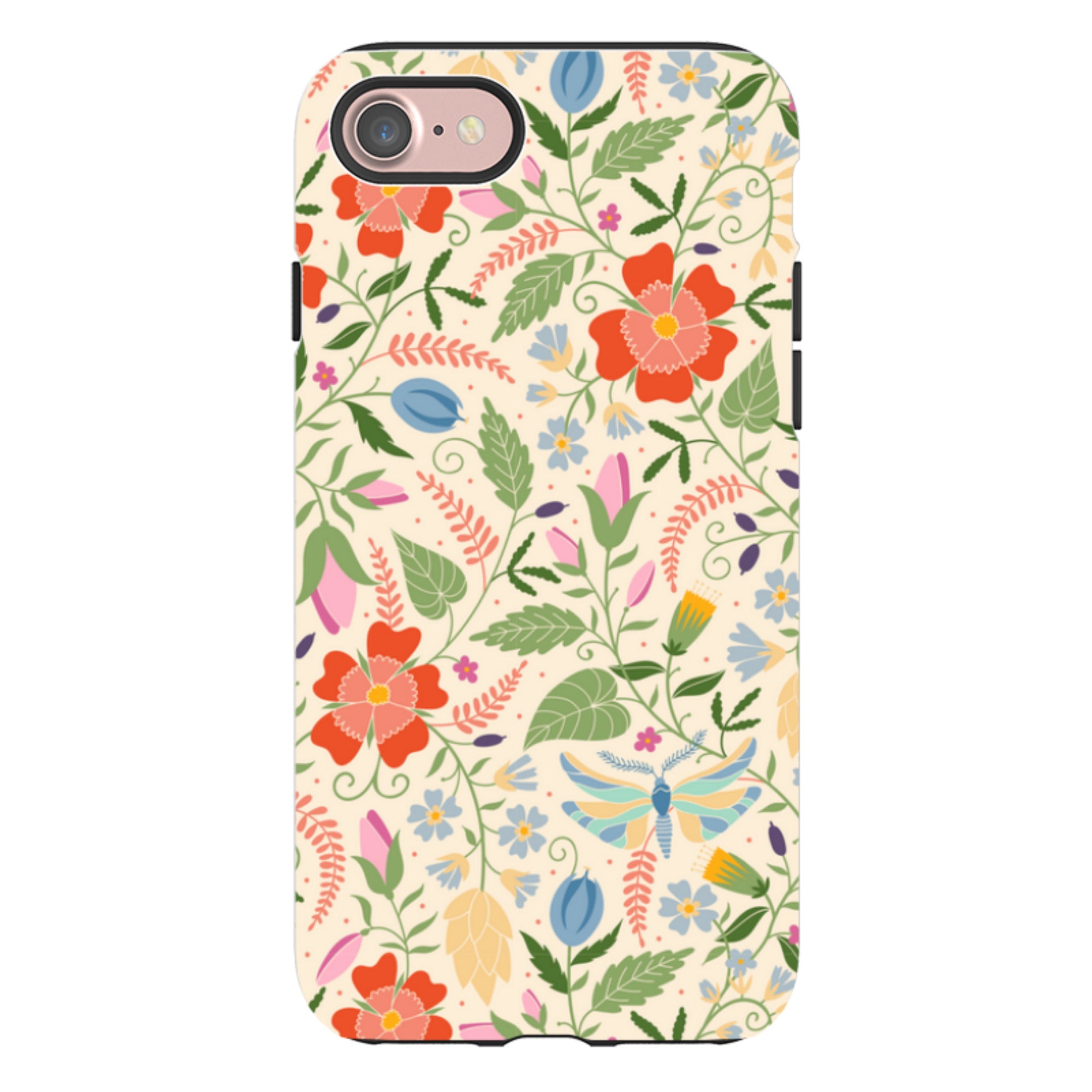 iPhone Tough Case - Floral Garden By Suzy Taylor