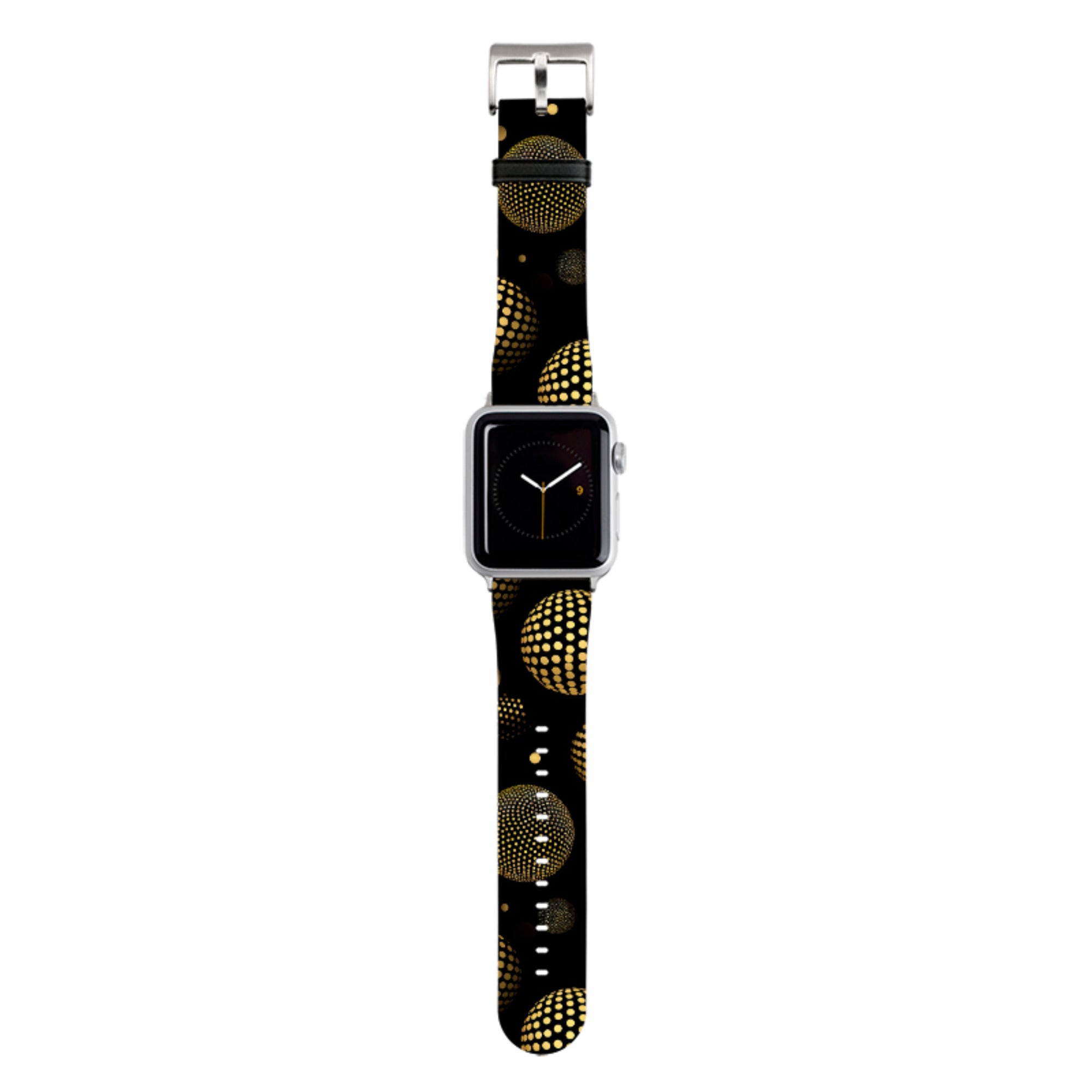 Dark Polka Apple Watch Strap