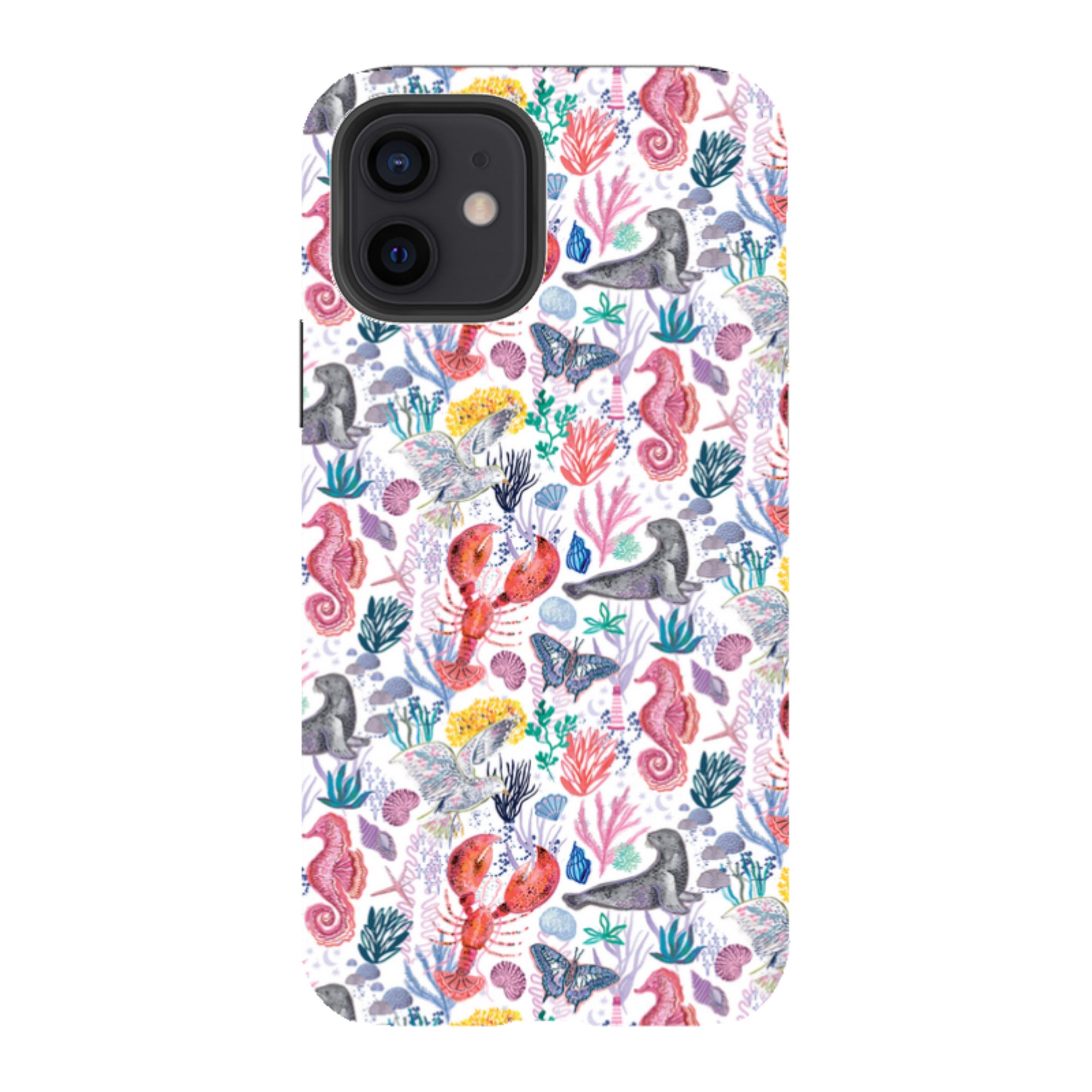 iPhone Case - Coastline Pattern-B By Emma Frances Grant