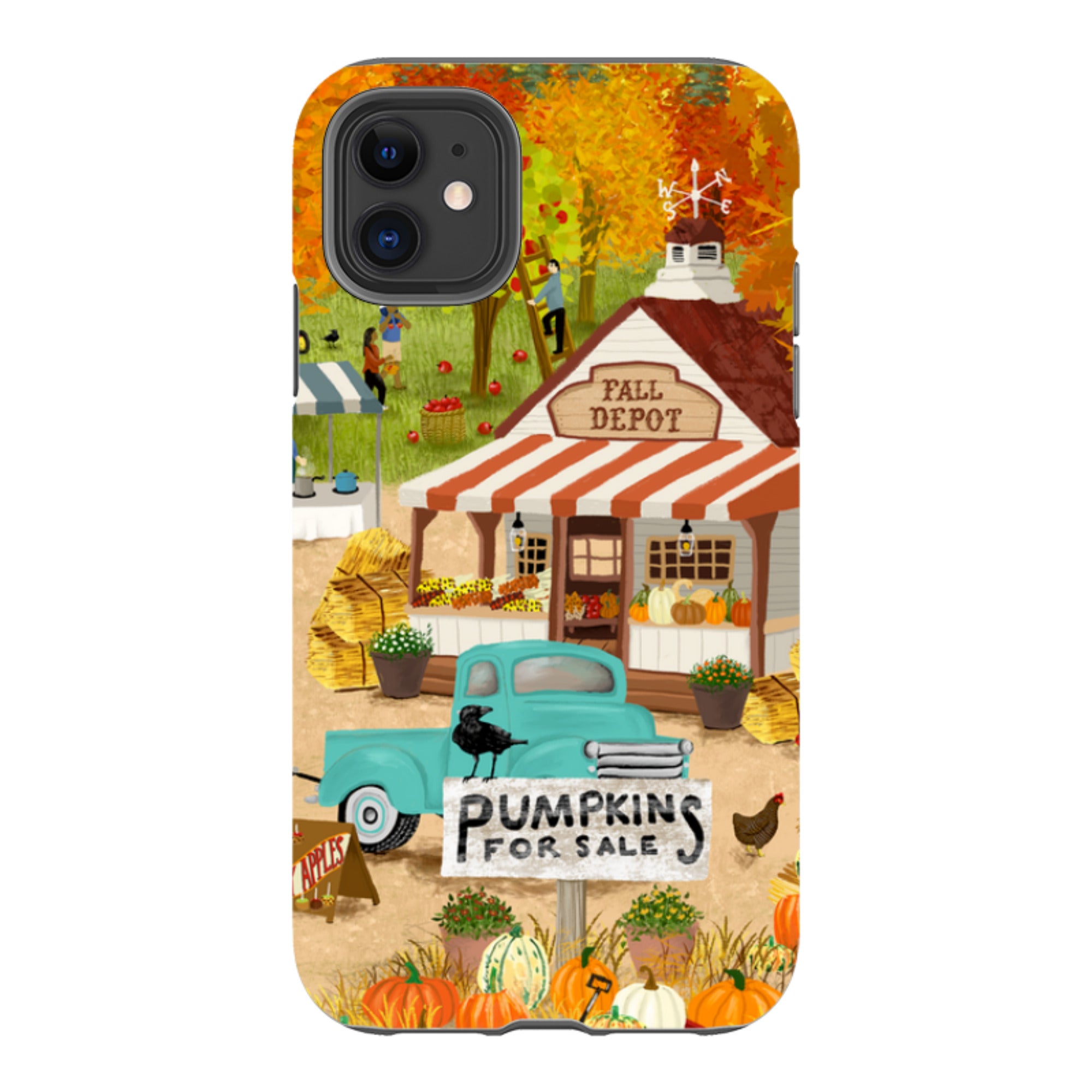 iPhone Tough Case - Fall Festival By Abby Jacobs