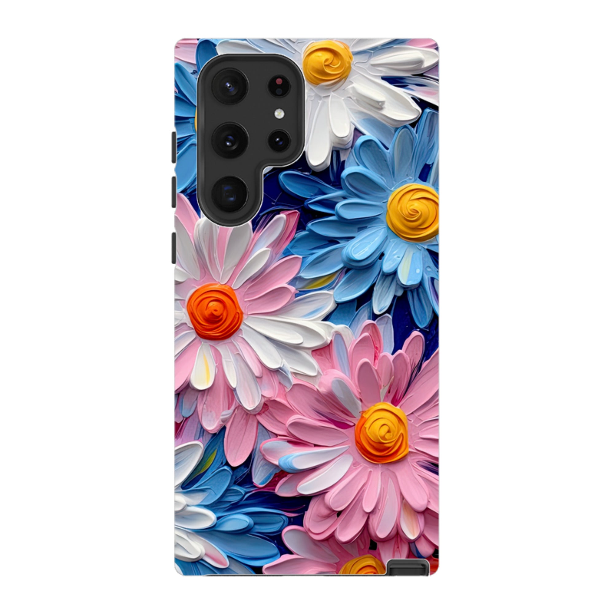 Samsung Tough Case - Pink Daisies