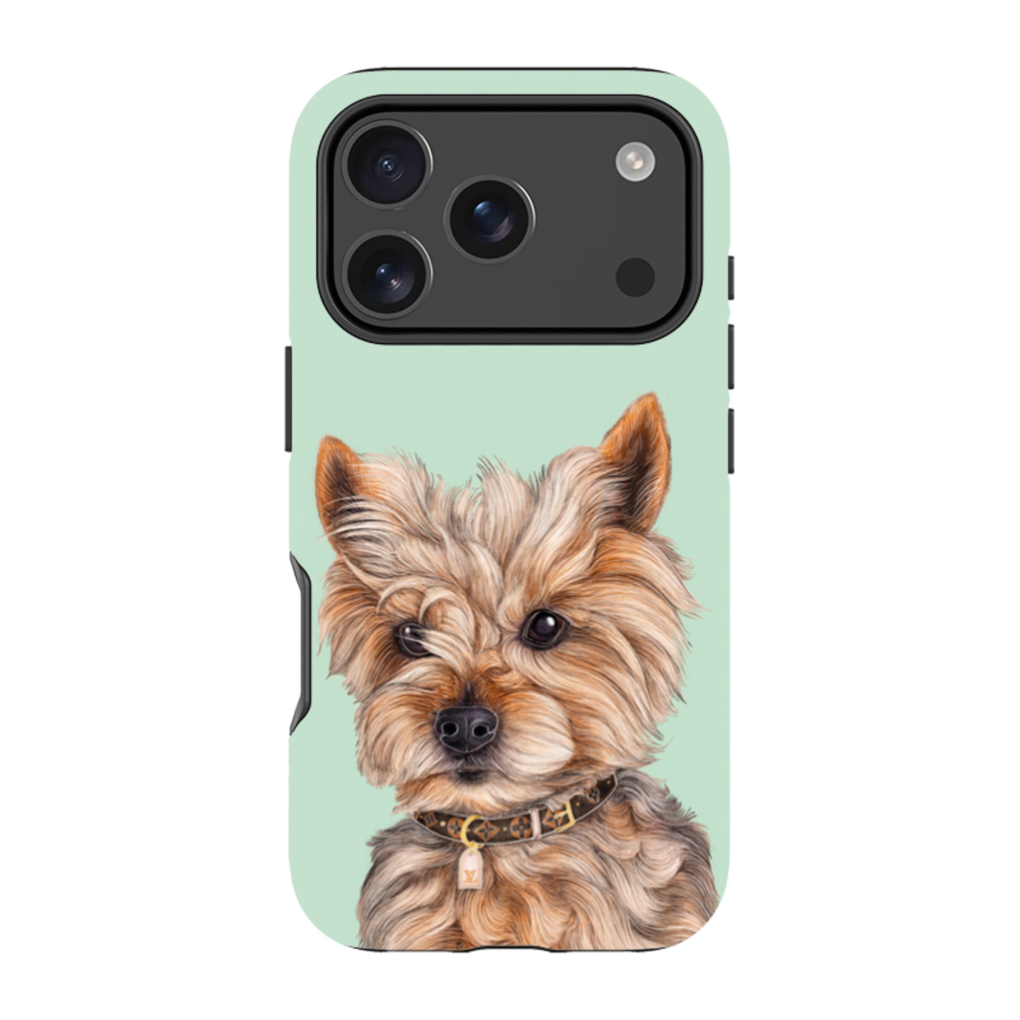 iPhone MagSafe Tough Case - Yorkie By Catherine Rowe