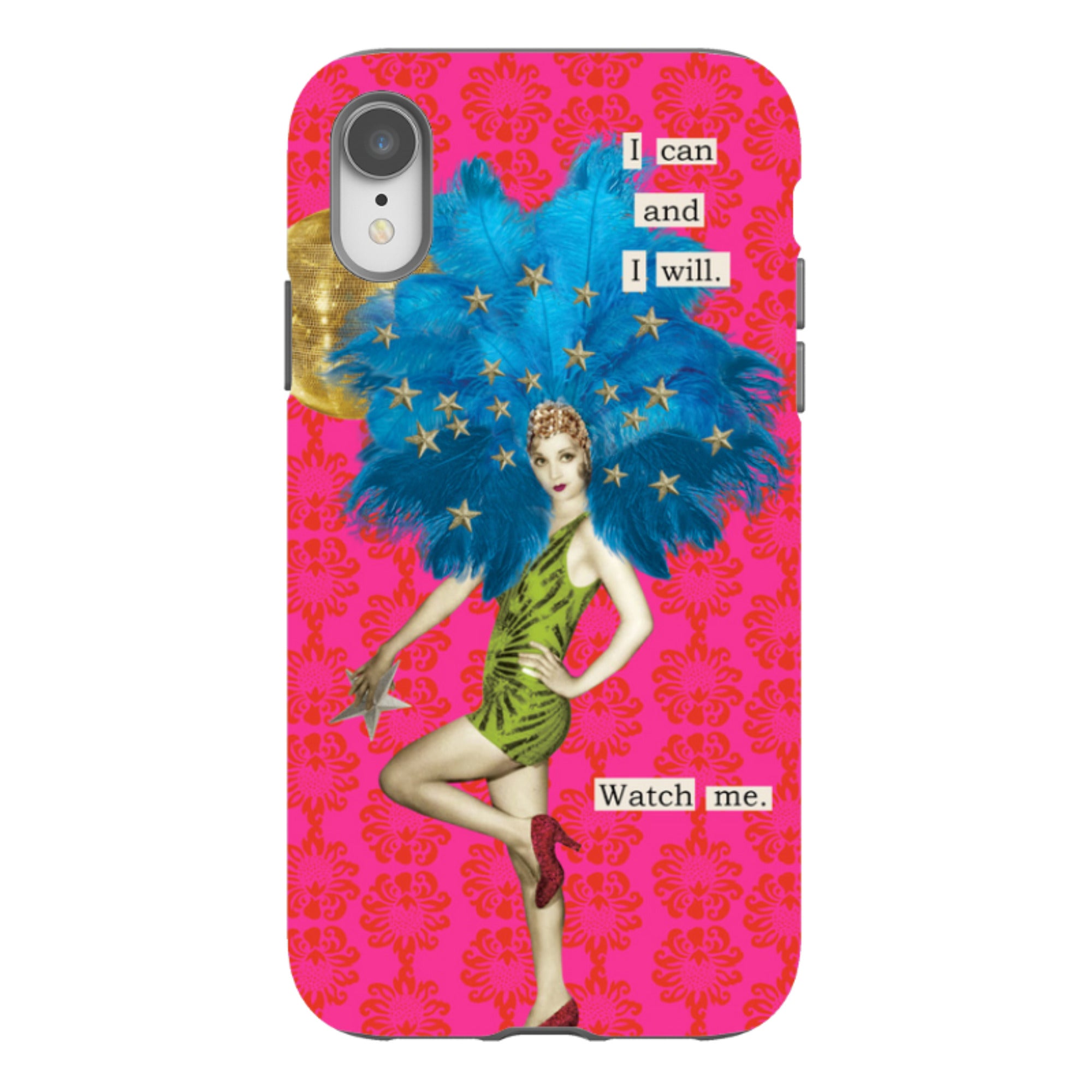 iPhone Tough Case - I Can And I Will By Clare Jordan