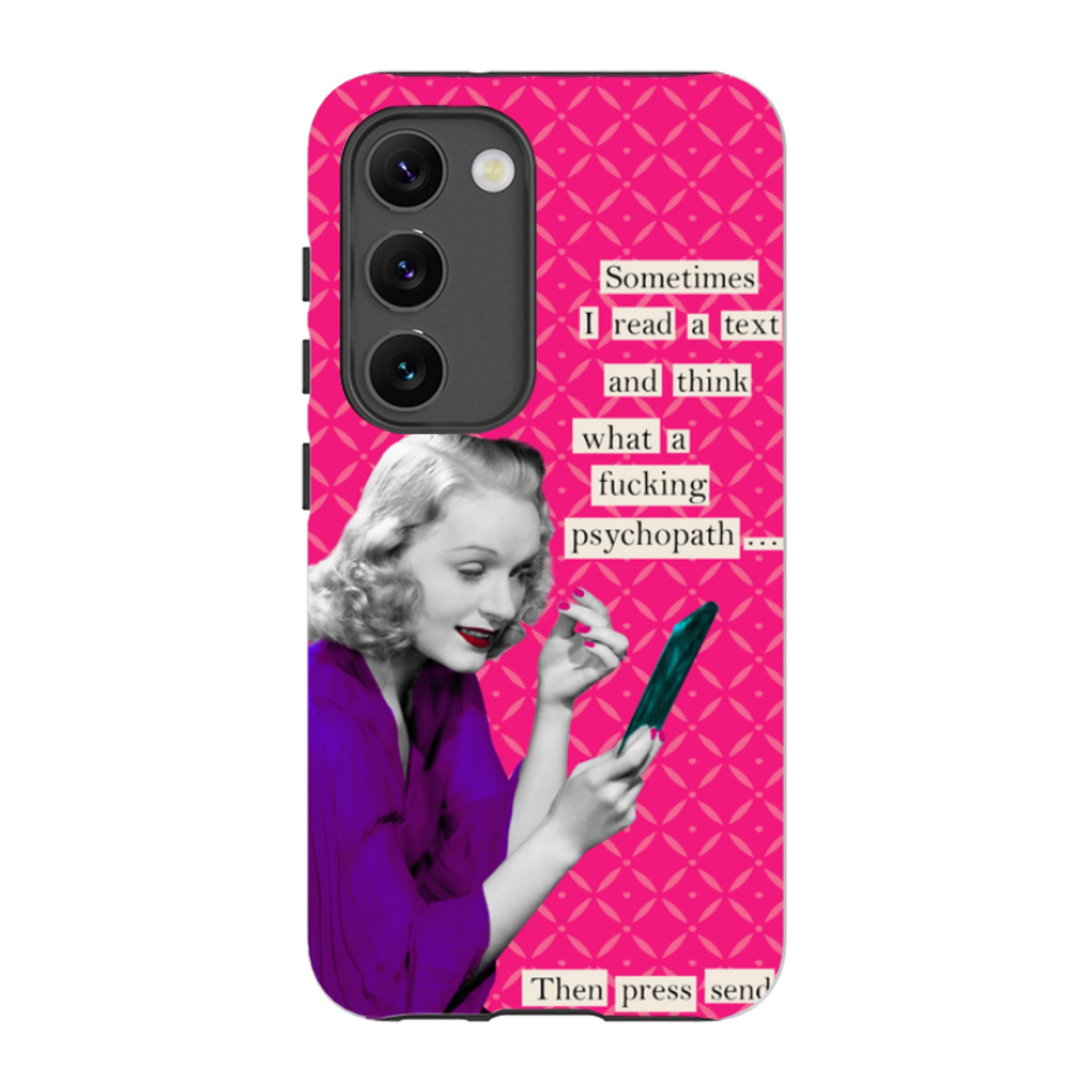 Samsung Tough Case - Psychopath By Clare Jordan