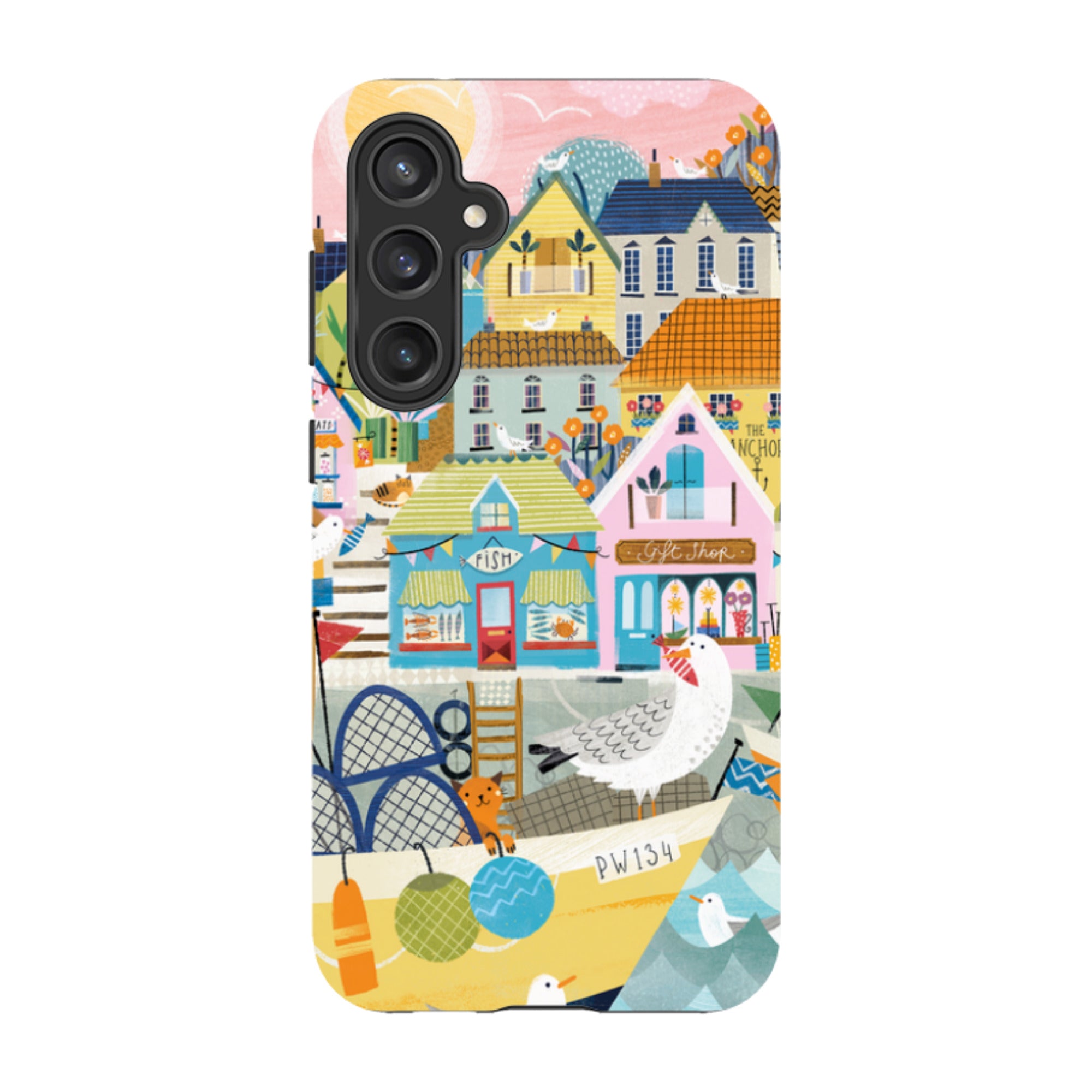 Samsung Tough  Case - Harbour 2 By Ali Brookes